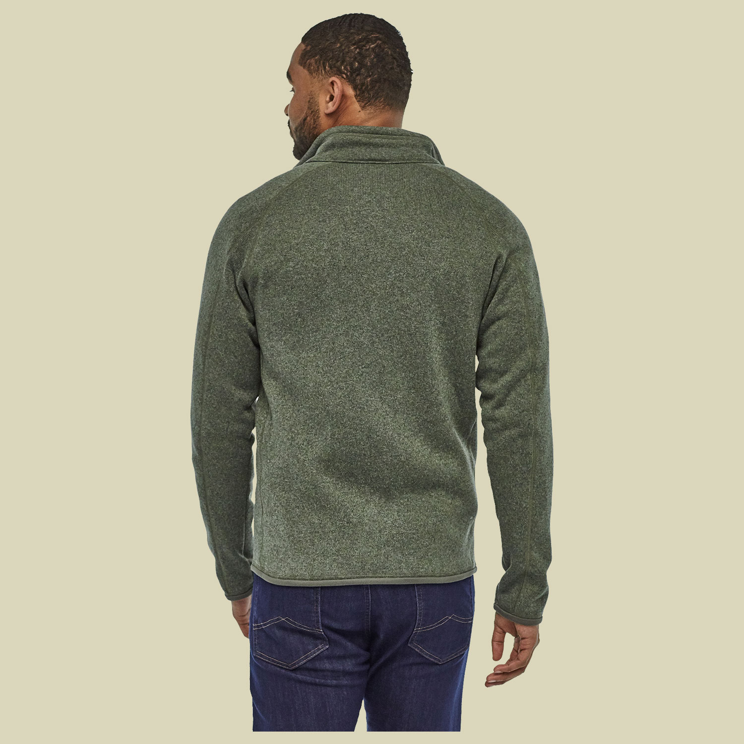 Better Sweater Jacket Men Größe XXL Farbe industrial green