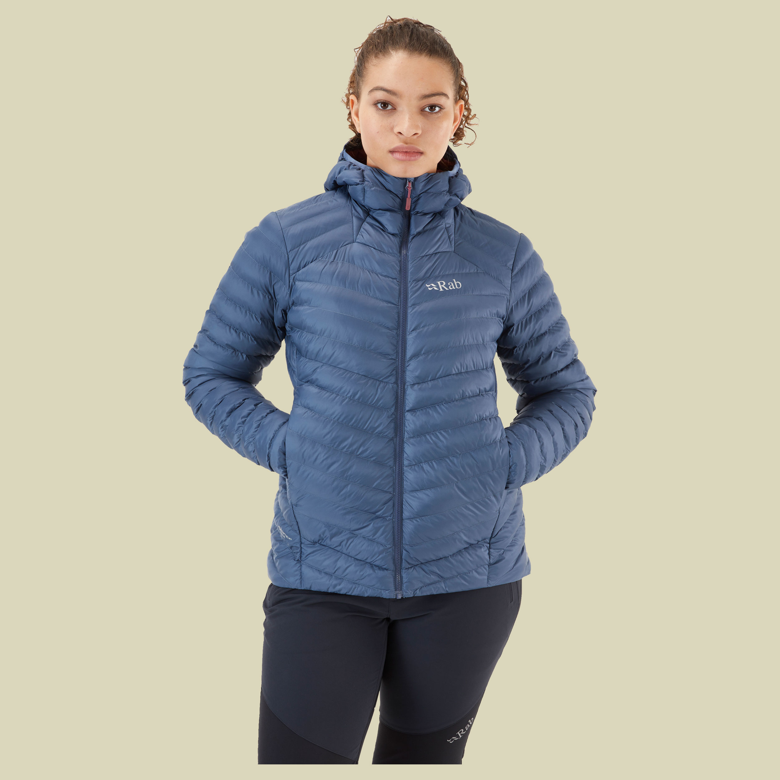 Cirrus Alpine Jacket Women Größe 36 (08) Farbe bering sea