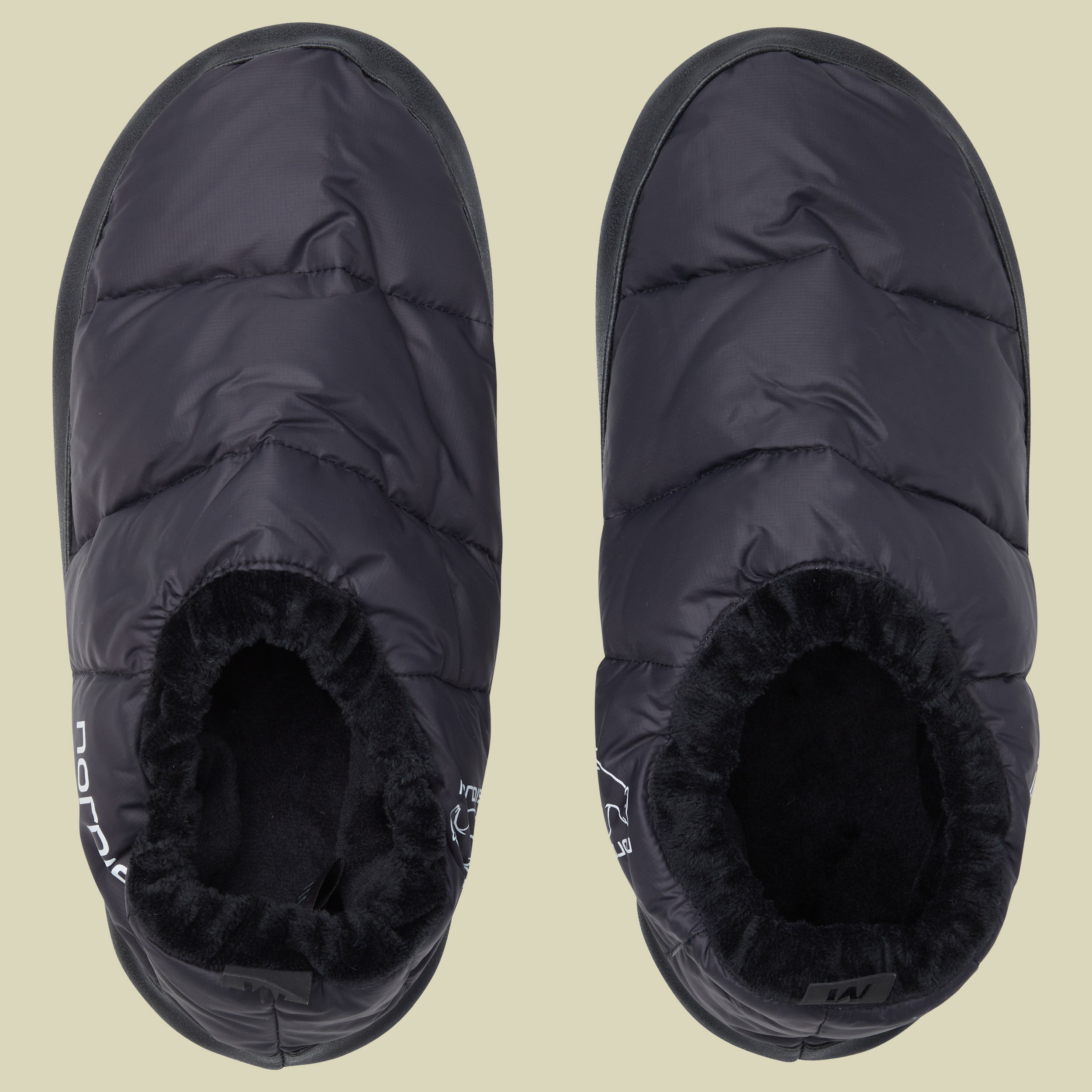 MOS Down Slippers Größe XL Farbe black