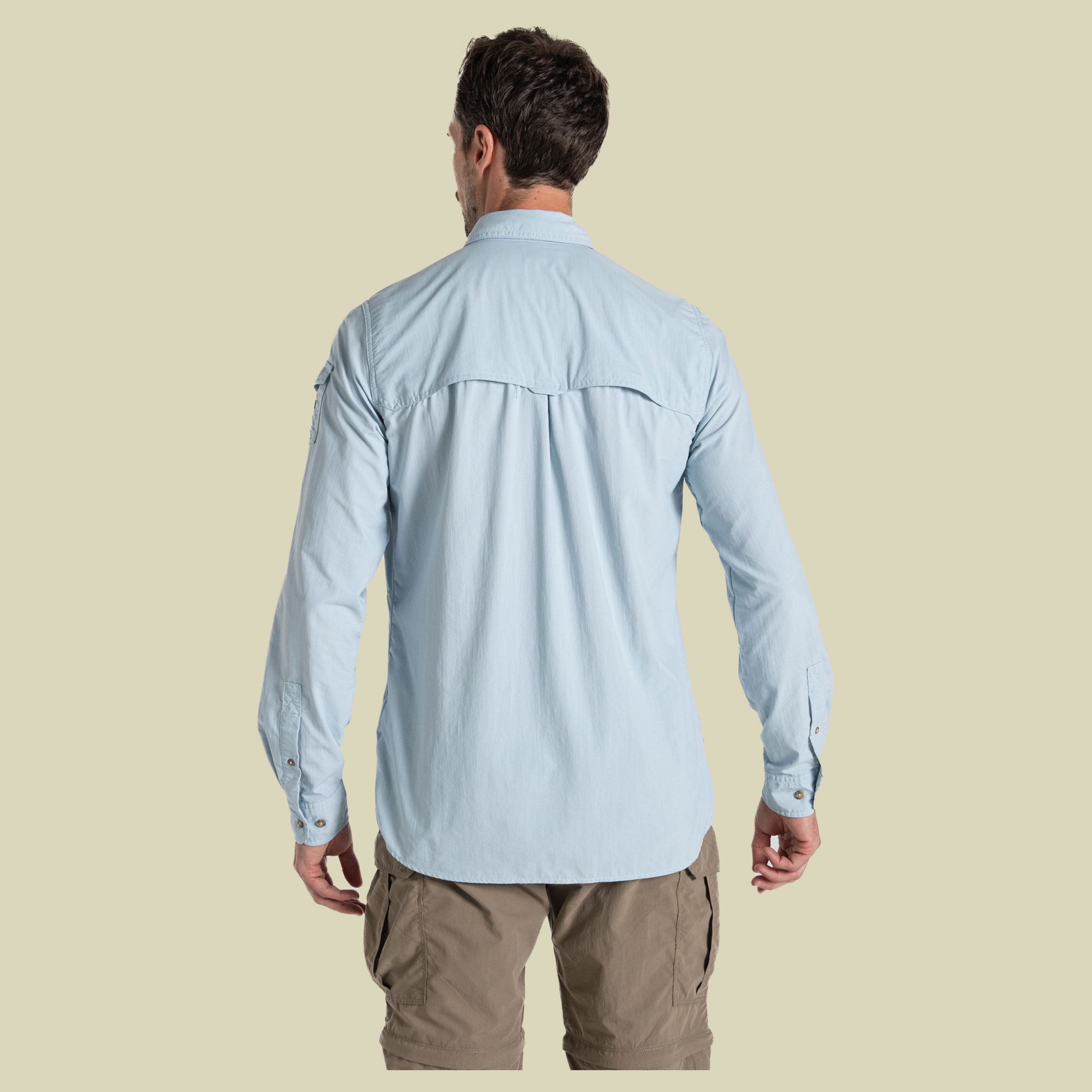 NosiLife Adventure Long Sleeved Shirt III Men M blau - niagra blue