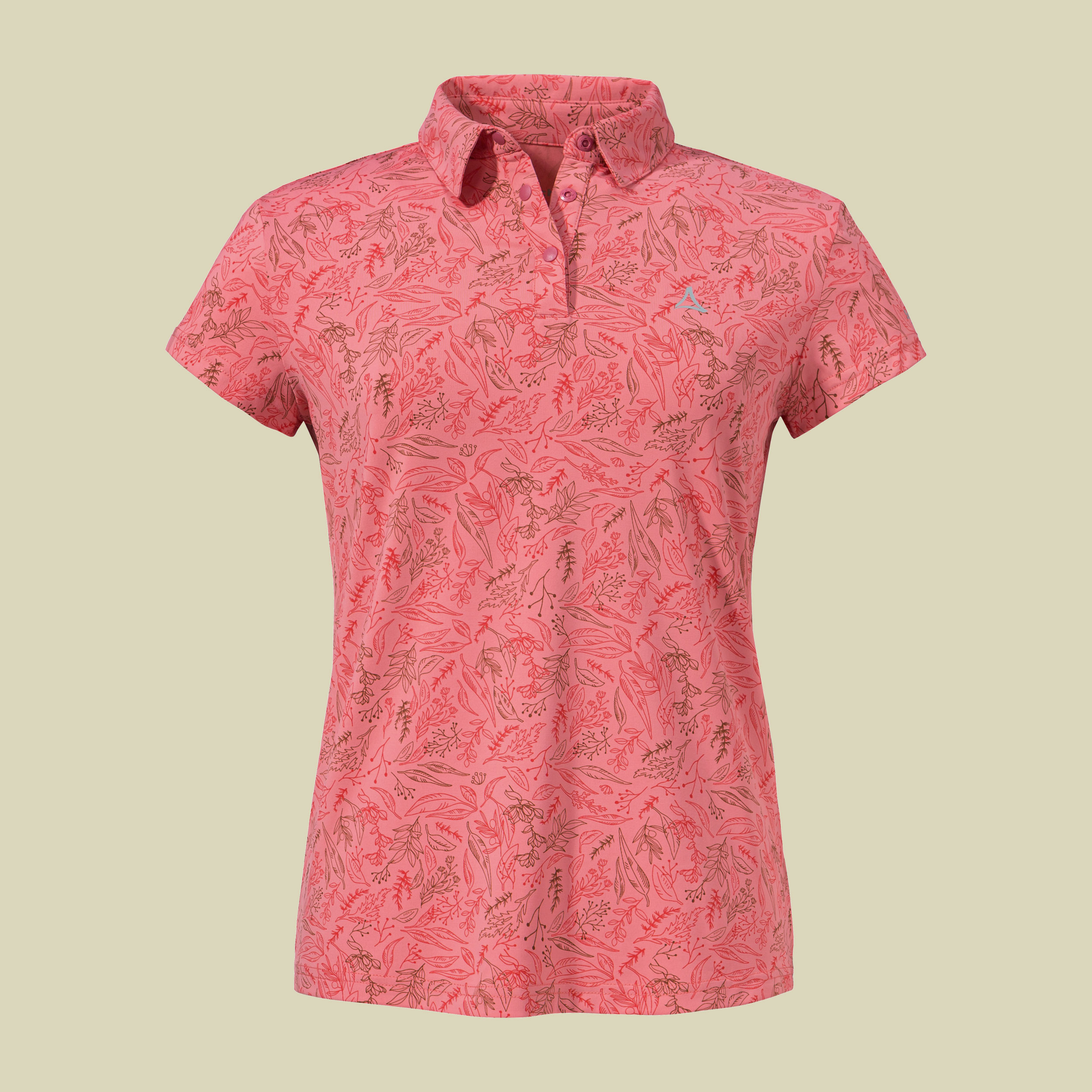Polo Shirt Sternplatte L Women 36 rot - clasping rose