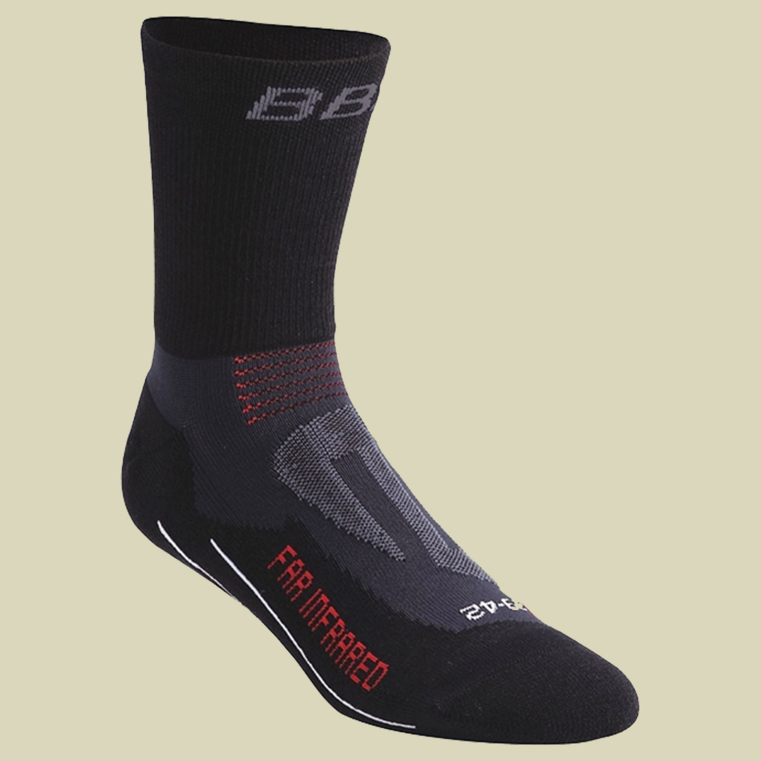 BBB Socken ErgoPlus BSO-14 Größe 35-38 Farbe schwarz