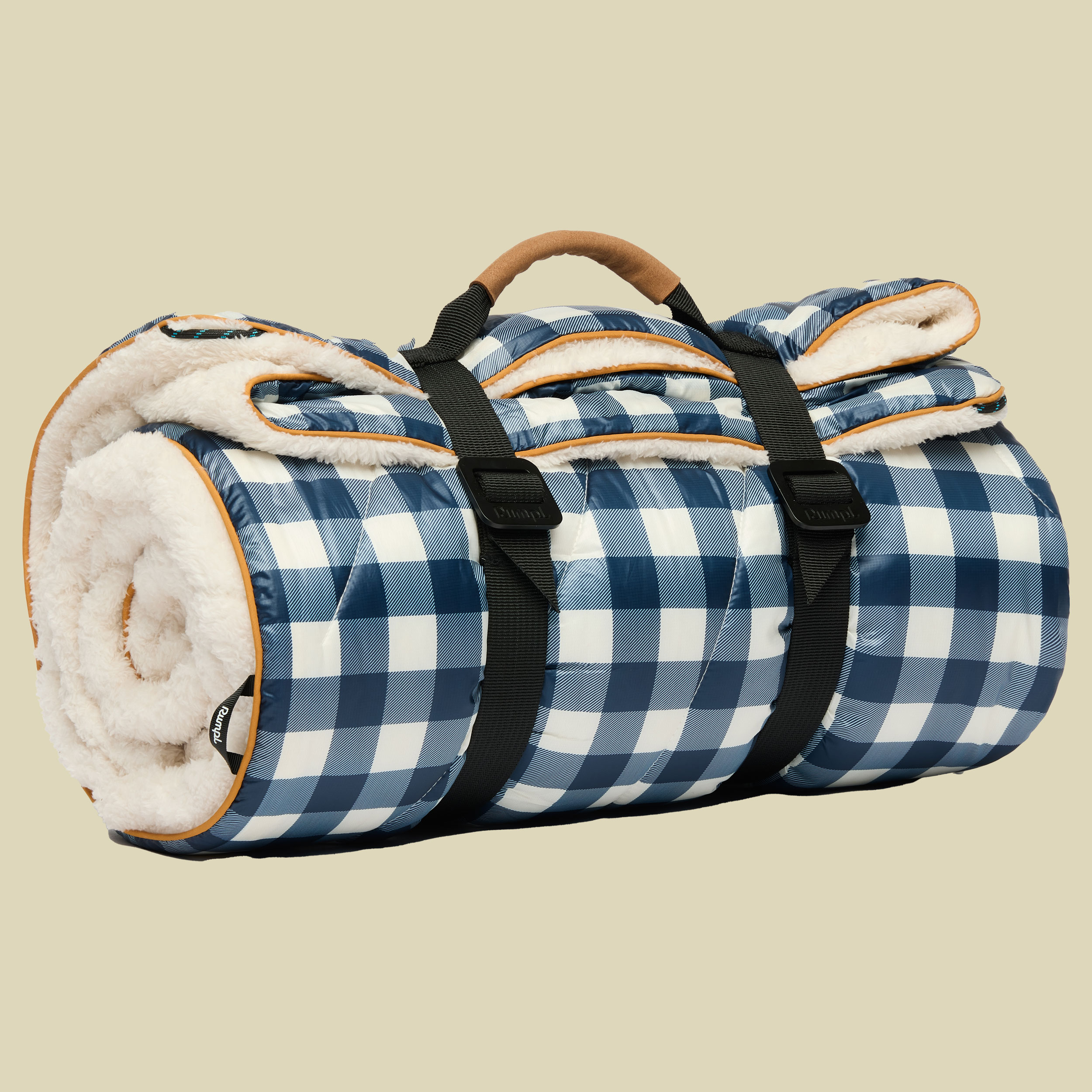 Sherpa Puffy Blanket Größe one size Farbe navy gingham