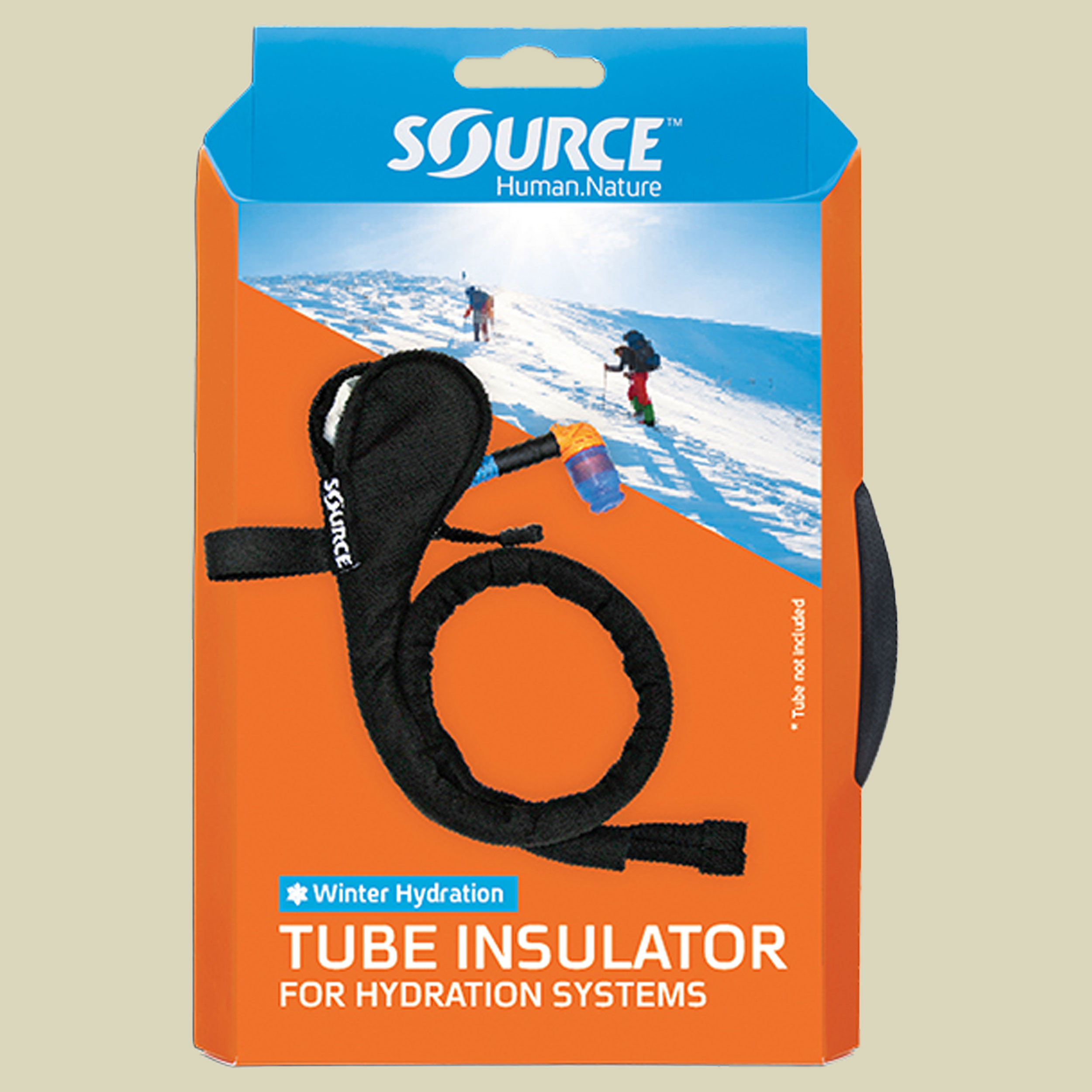 Tube Insulator Black Farbe black