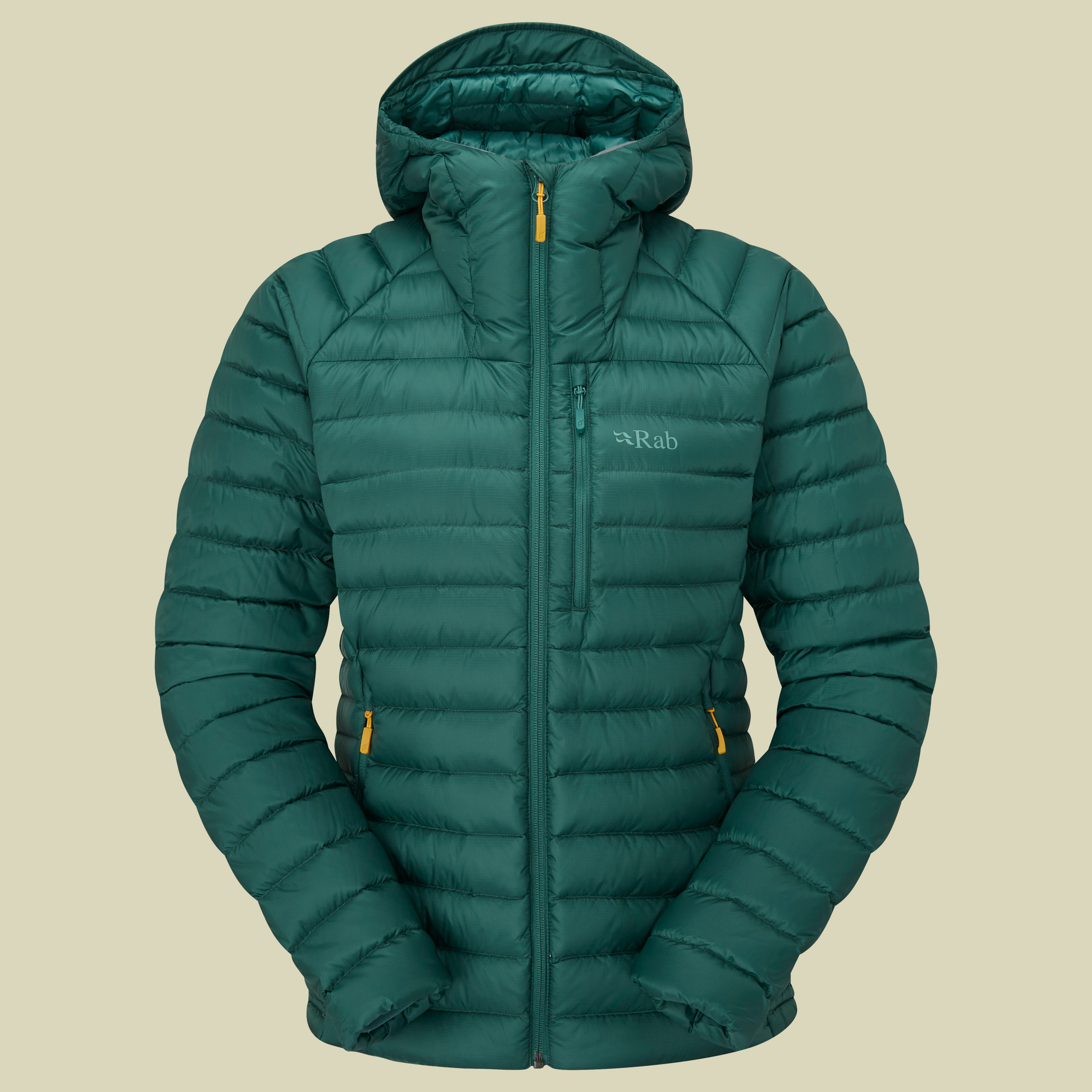 Microlight Alpine Jacket Women Größe 44 (16) Farbe green slate