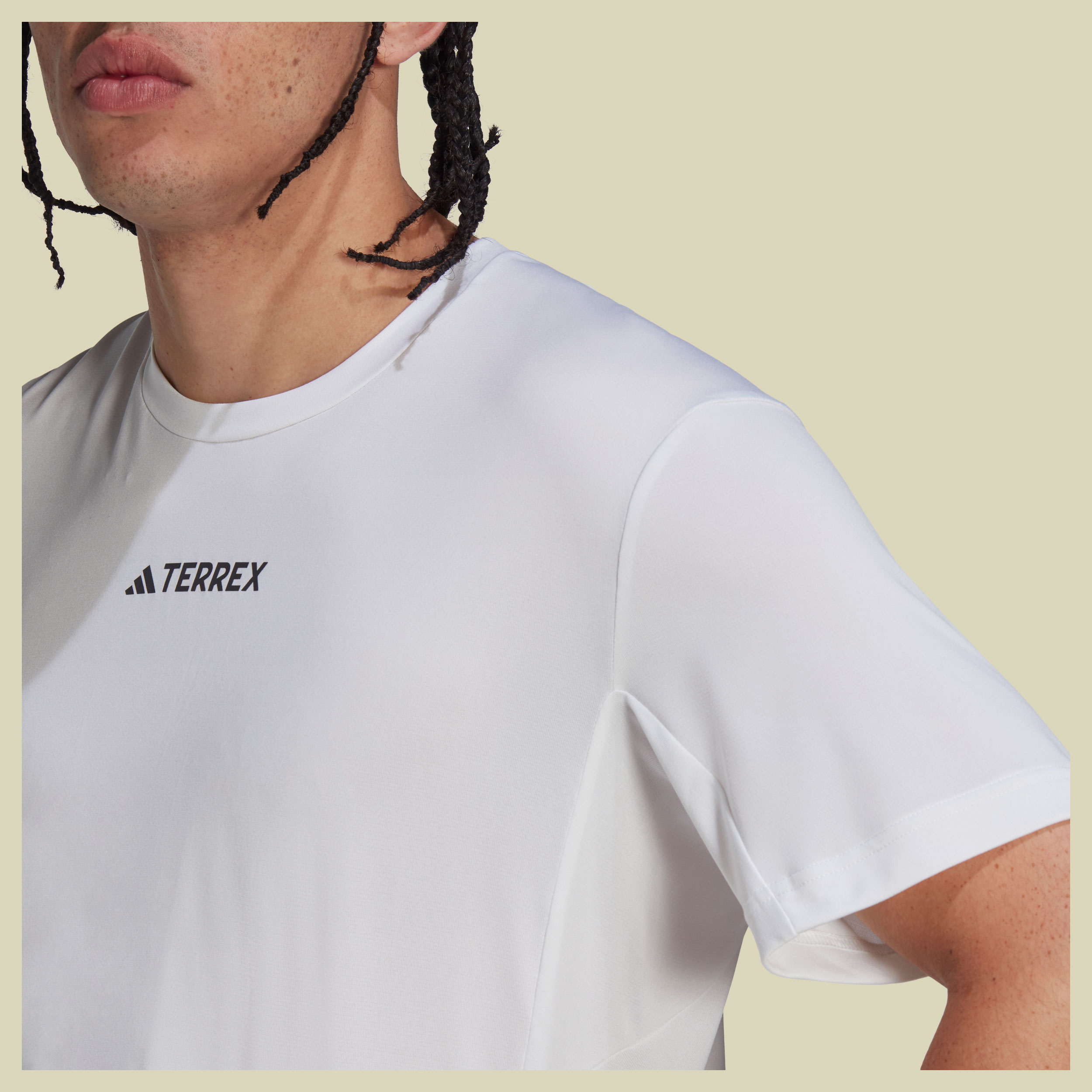 Terrex Multi T-Shirt Men Größe S Farbe white
