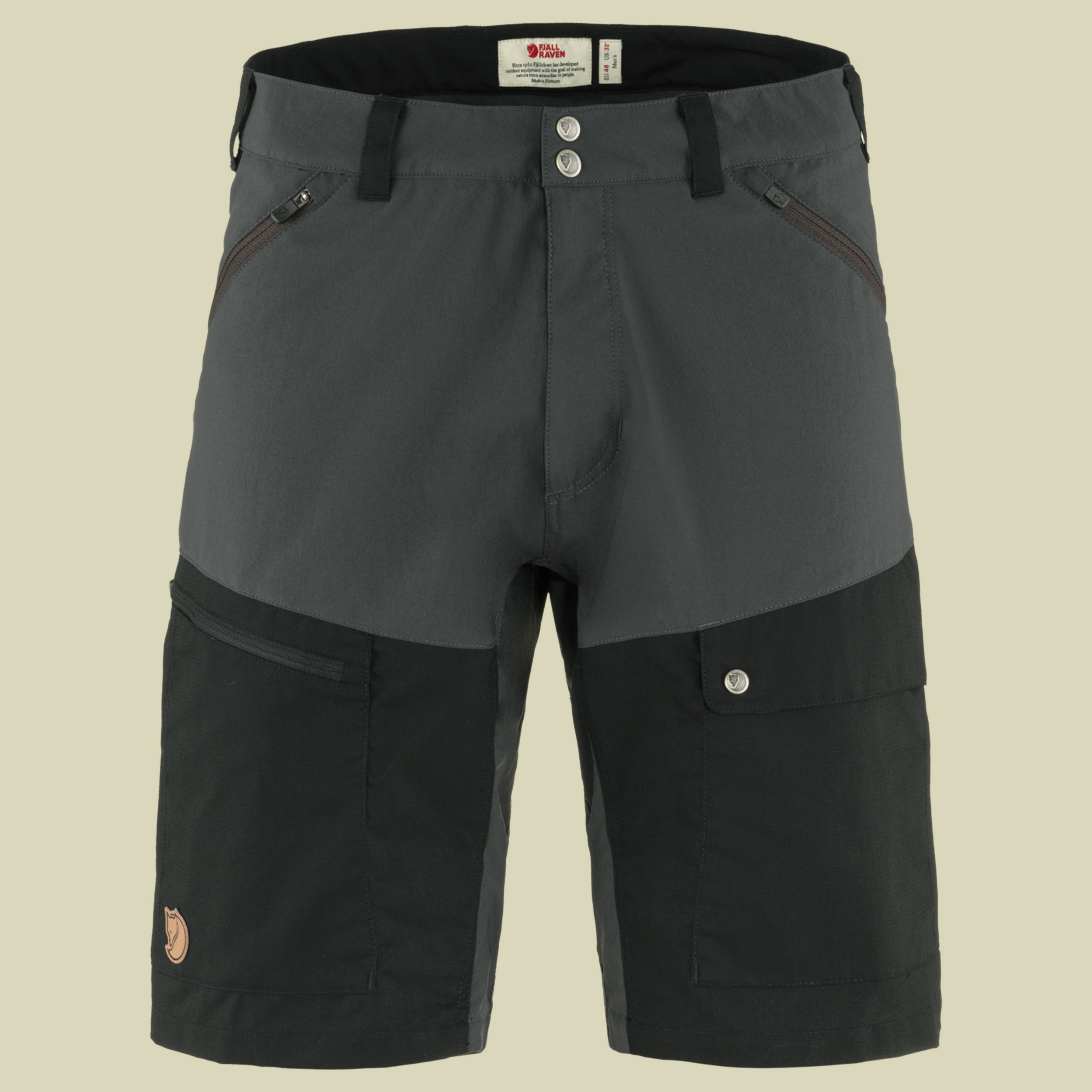 Abisko Midsummer Shorts Men Größe 46 Farbe dark grey/black