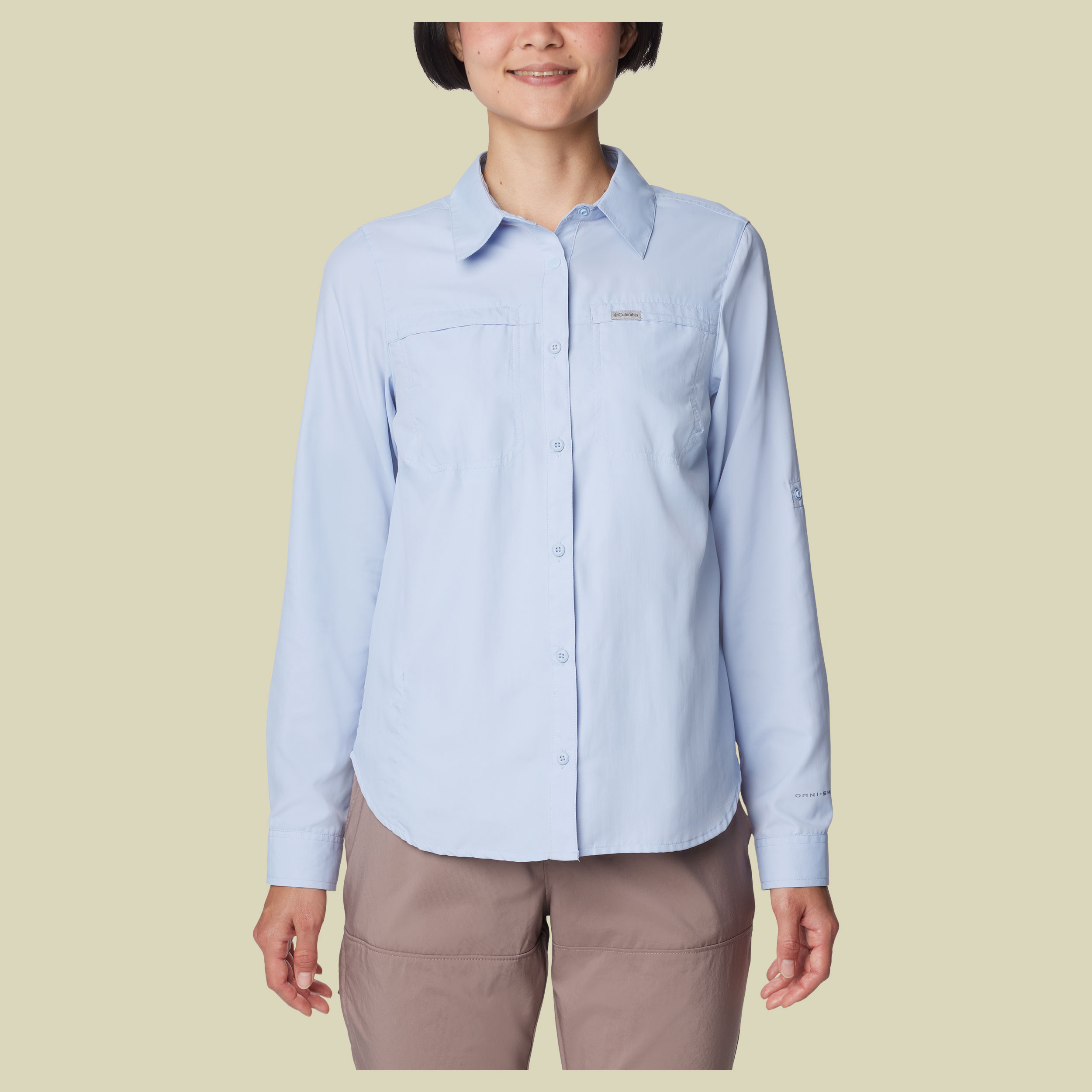 Silver Ridge 3.0 EUR Long Sleeve Shirt Women Größe L  Farbe whisper