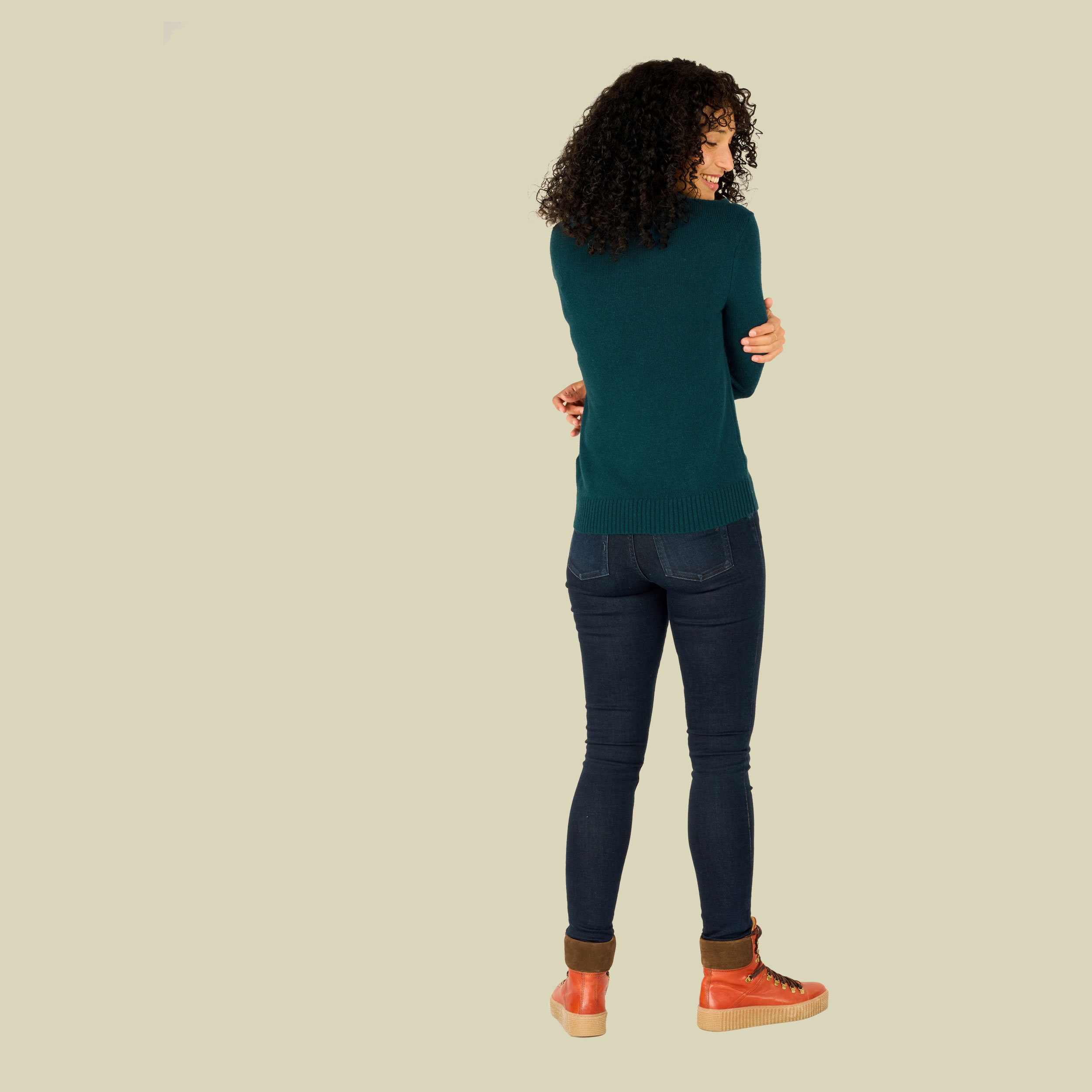 Maya V-Neck Sweater Women Größe XS Farbe verdigris