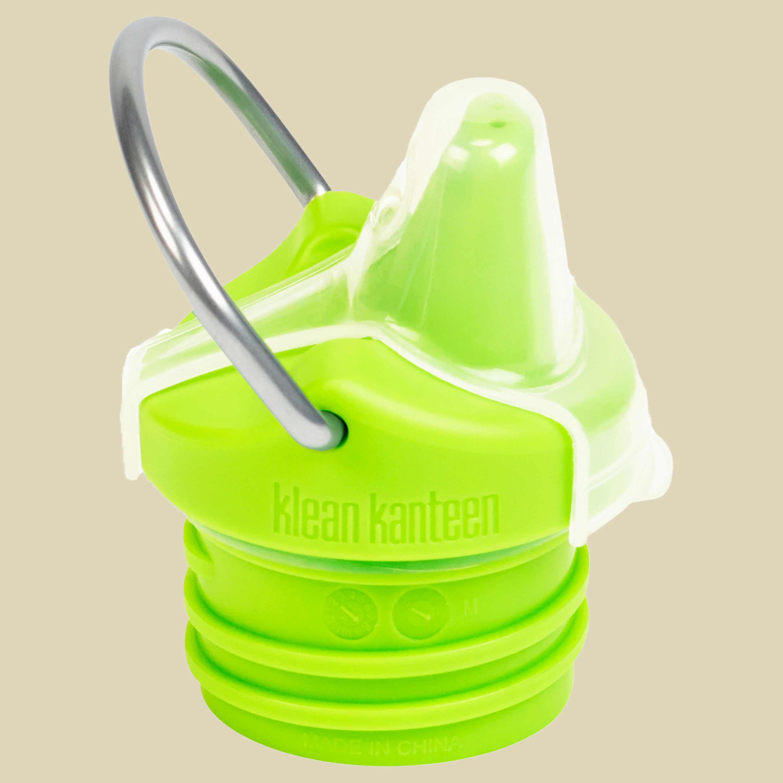 Sippy Cap für Kid Kanteen Flaschen Größe one size Farbe bright green