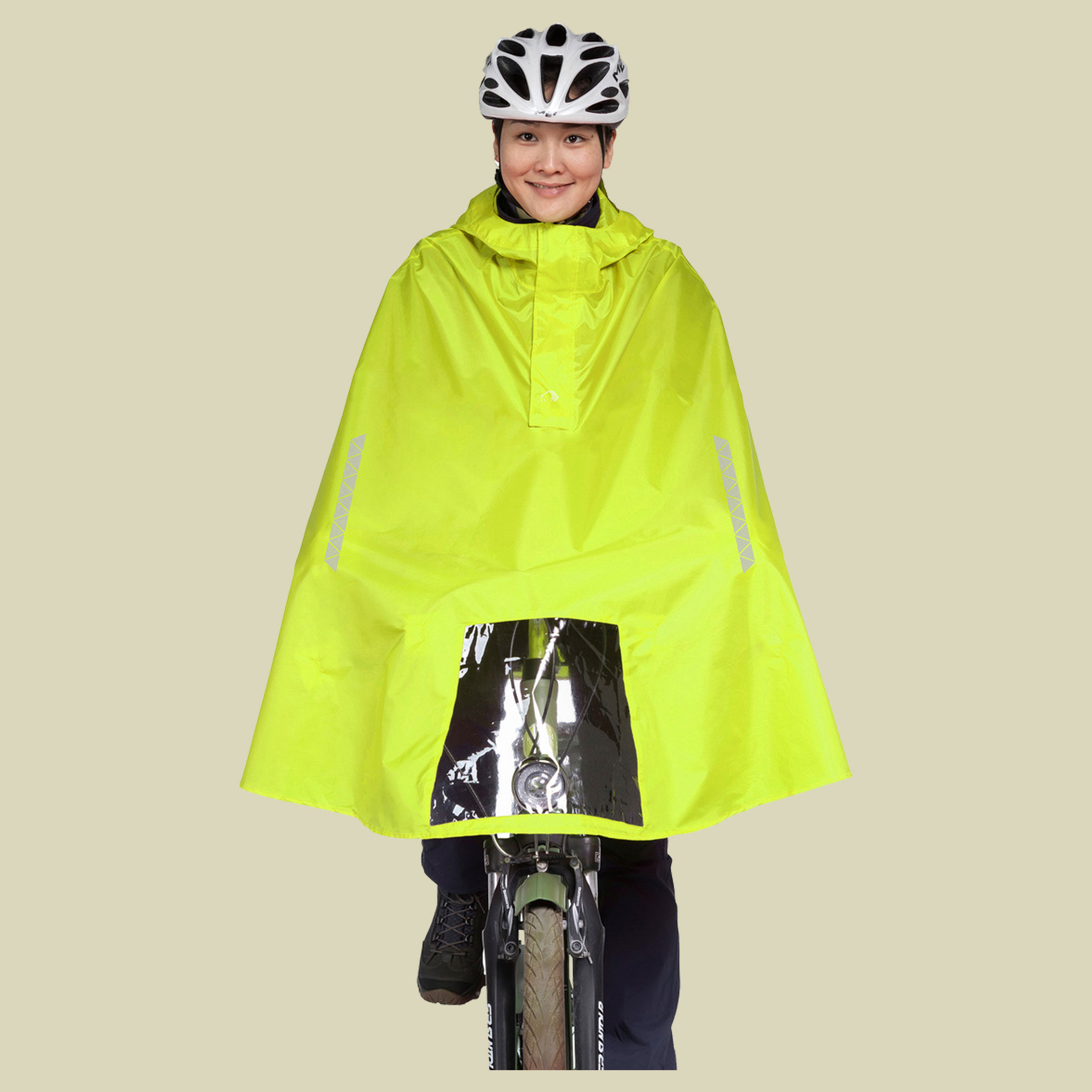 Bike Poncho Größe S Farbe safety yellow