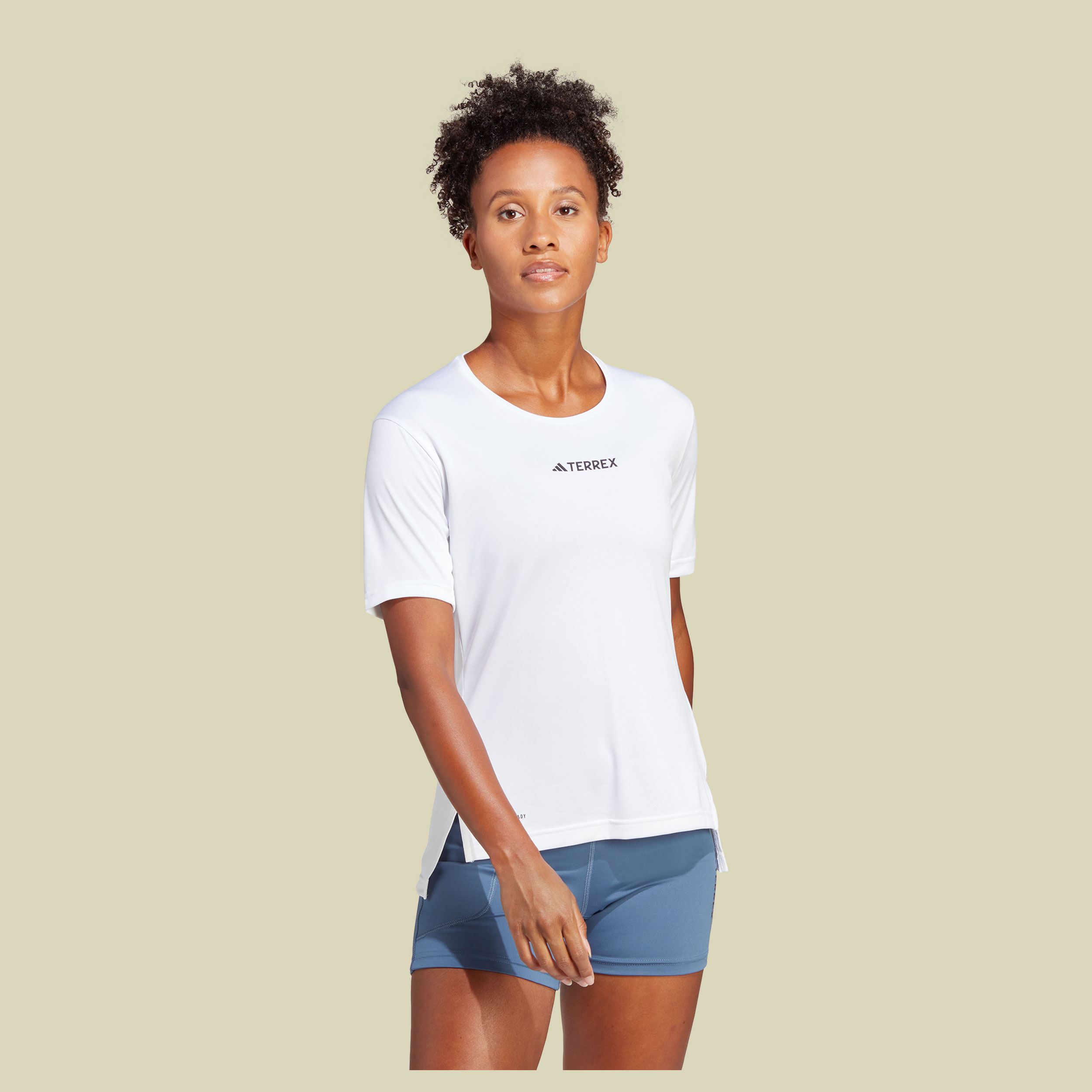 Terrex Multi T-Shirt Women Größe L  Farbe white