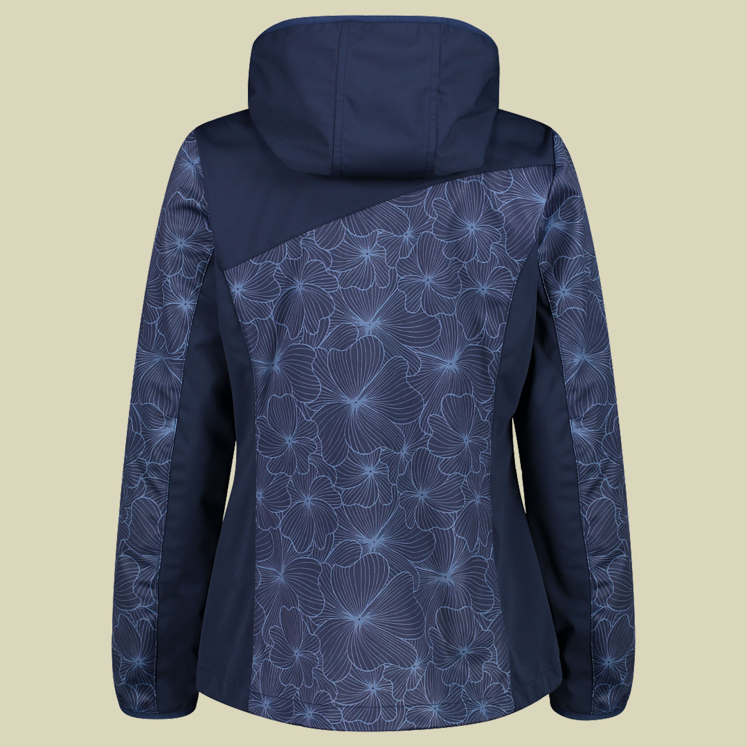 Woman Jacket Fix Hood Light Softshell 33A5176 Größe 42 Farbe 17ZN blue-lighter