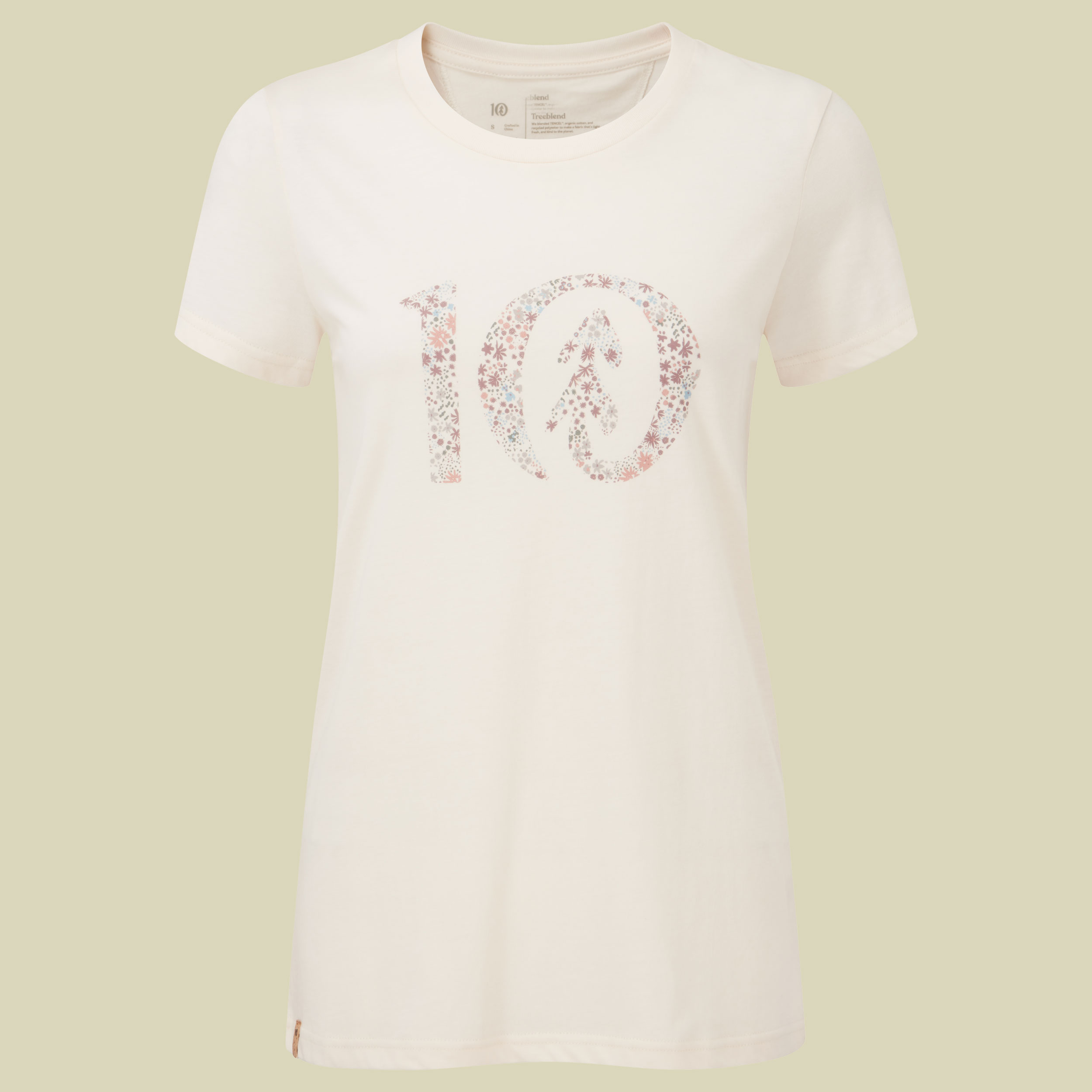 Wildfields Ten T-Shirt Women Größe S Farbe elm white heather