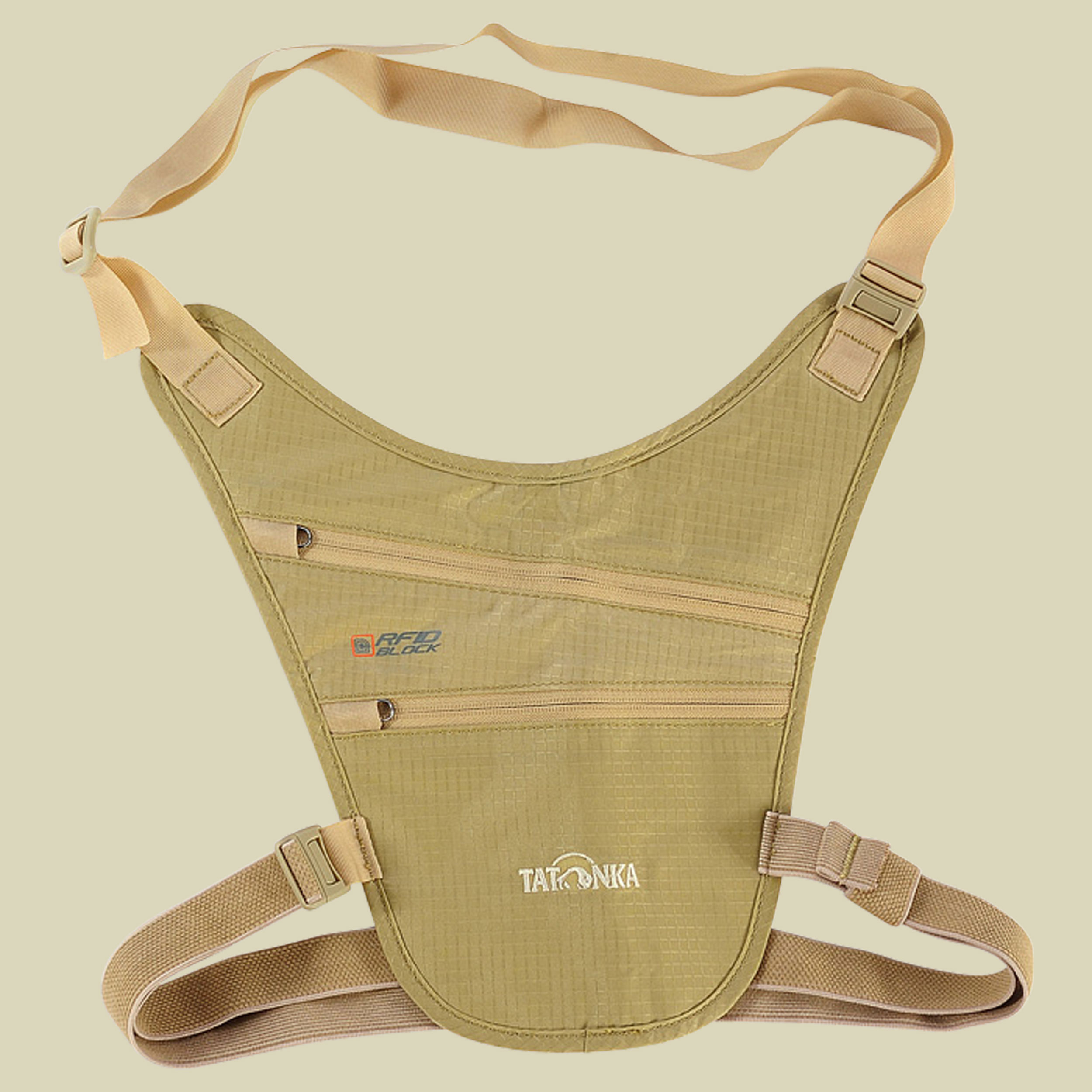 Skin Chest Holster RFID one size Farbe natural