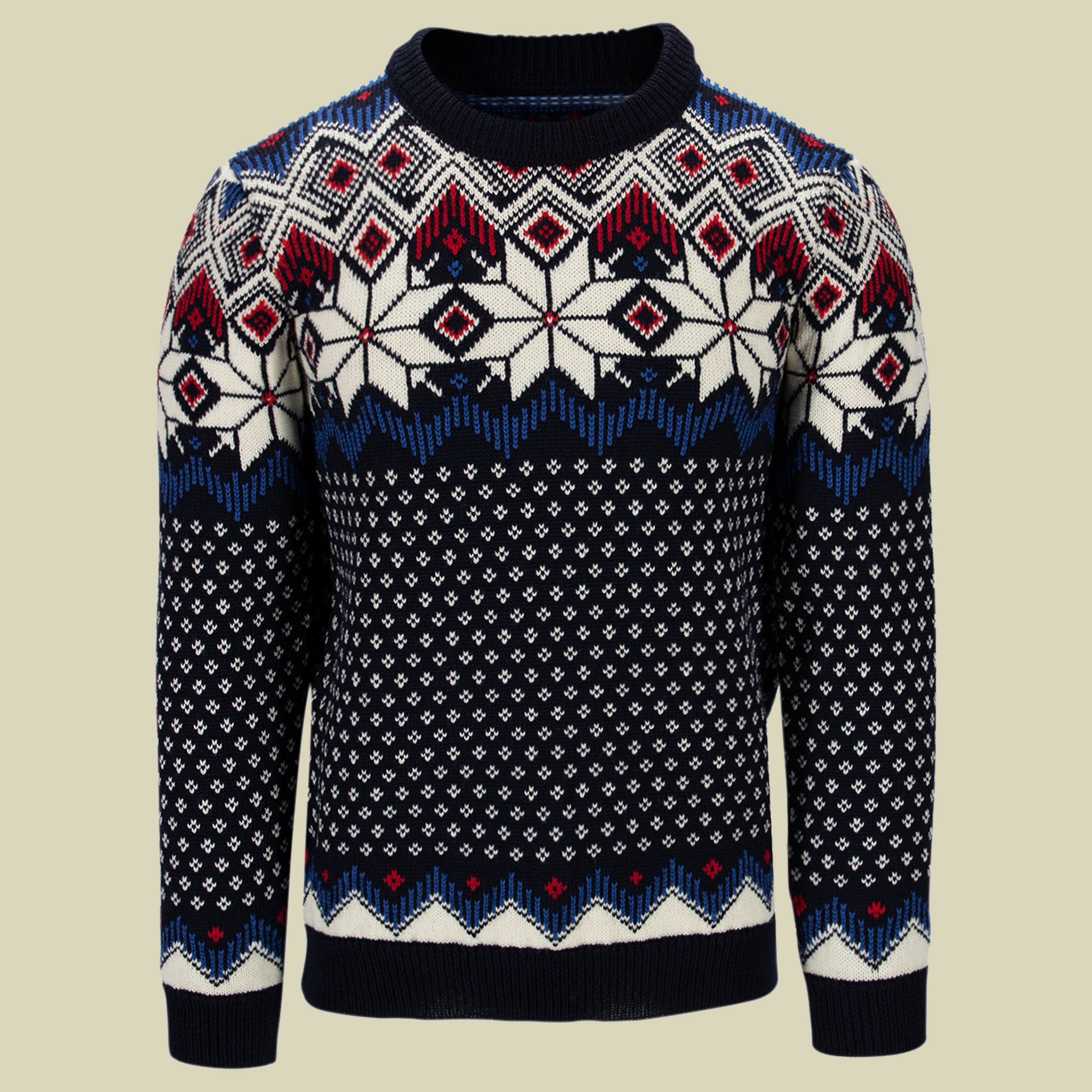 Vegard Sweater Men Größe XL Farbe navy-off white-ultramarin-raspberry