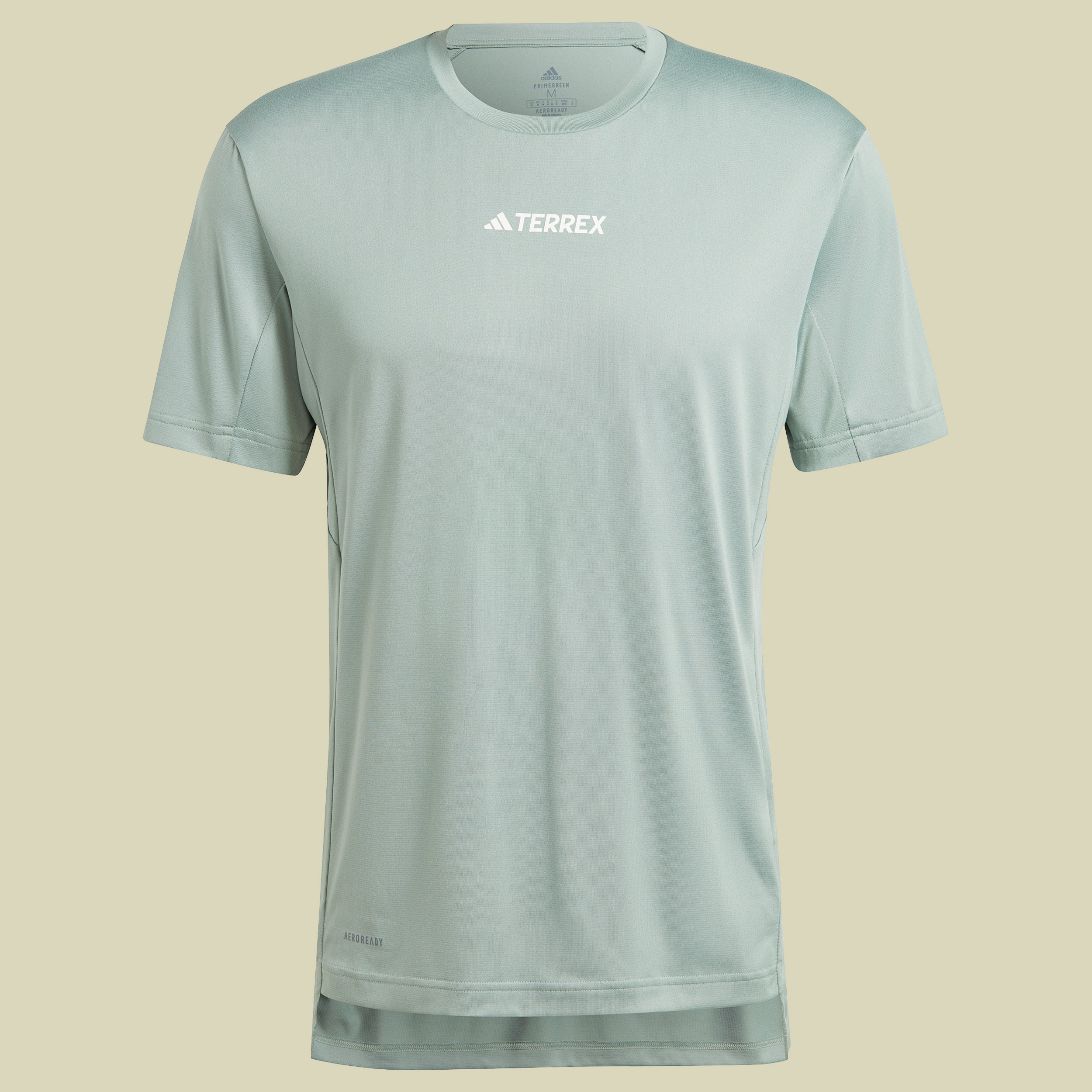 Terrex Multi T-Shirt Men grün XL - silver green
