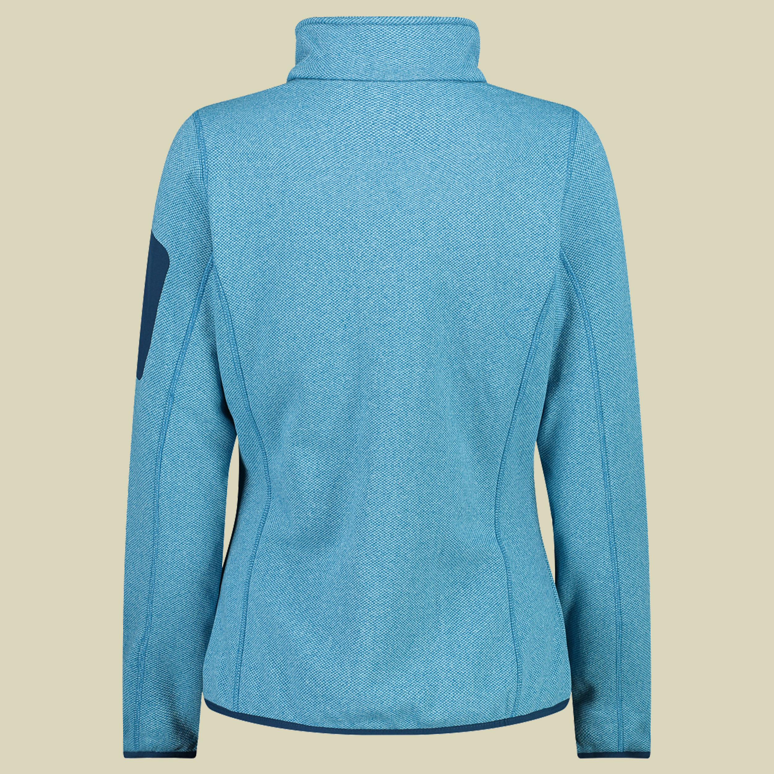 Woman Knitted Fleece Jacket CMP 3H14746 Größe 38 Farbe 13LP giada-anice maiolica