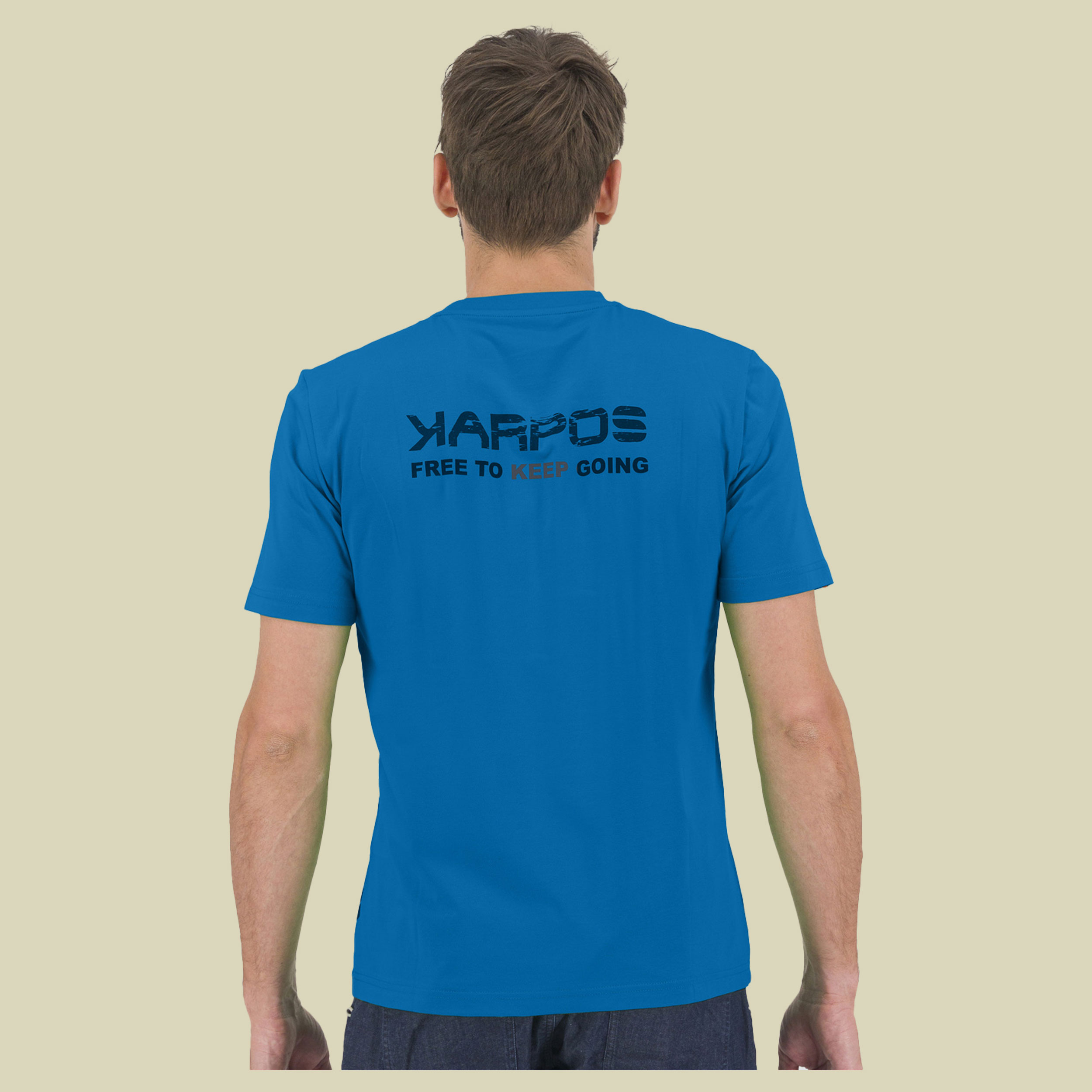 Astro Alpino T-Shirt Men Größe L  Farbe indigo bunting