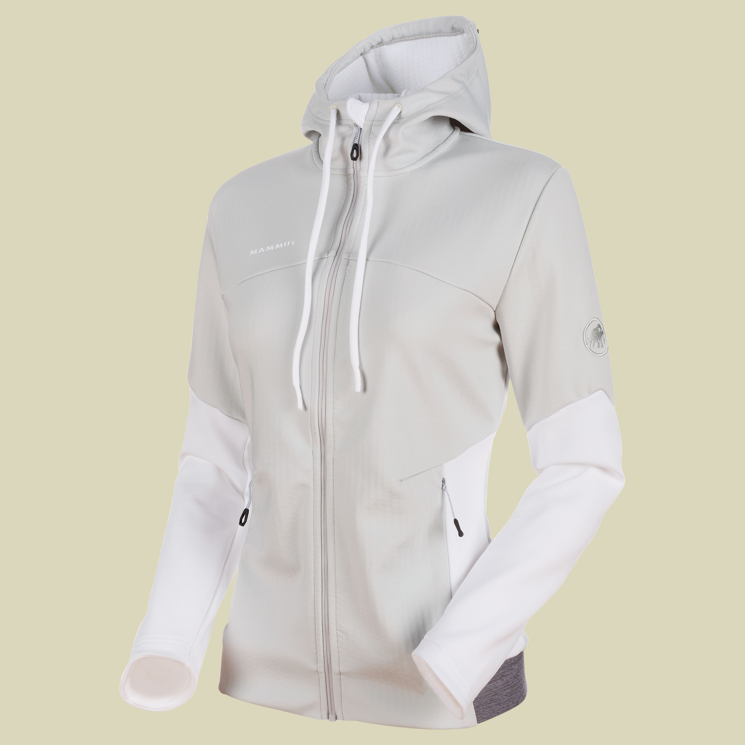Alnasca ML Hooded Jacket Women Größe XL Farbe marble-white-white