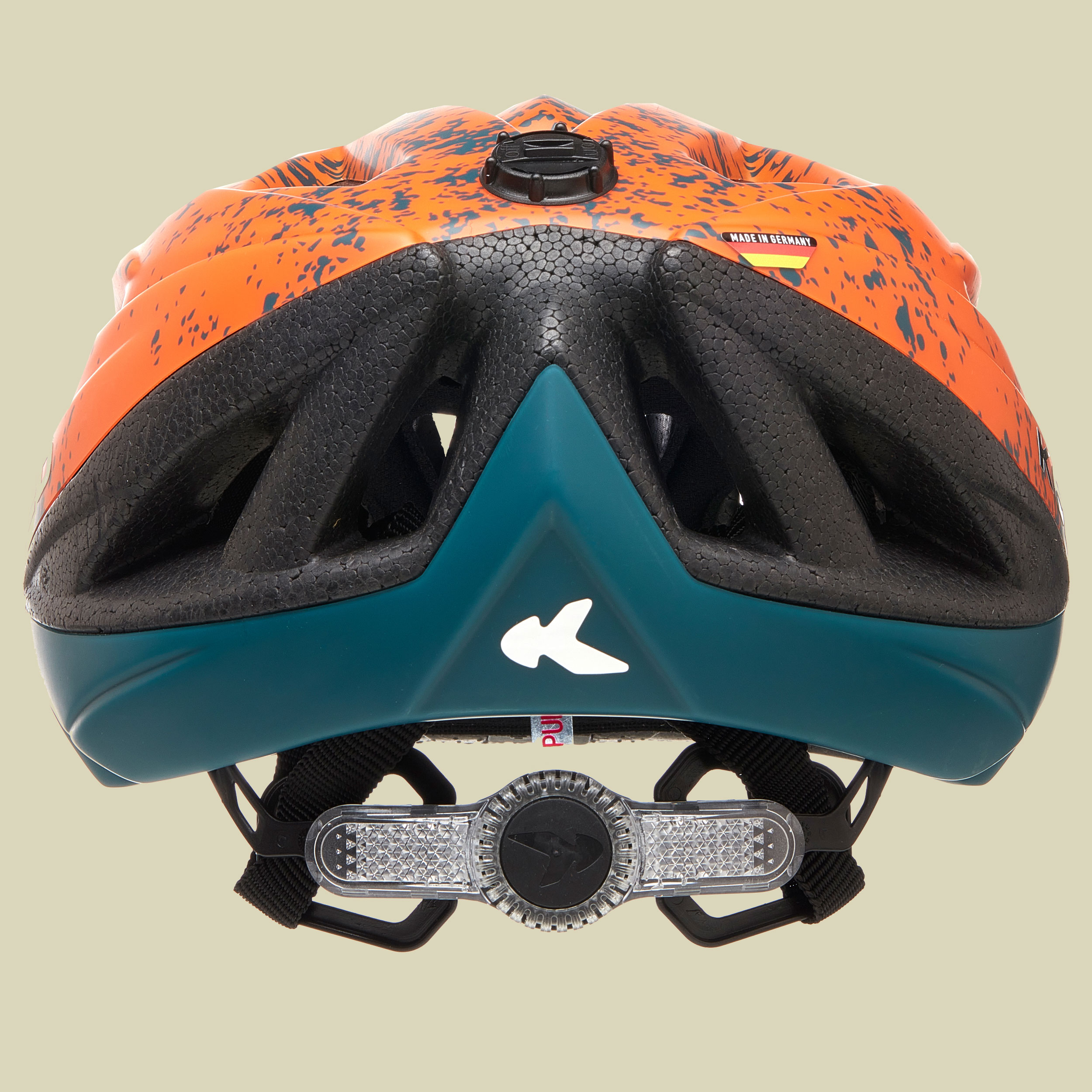 Street Junior Pro Kopfumfang M 53-58 cm Farbe arcardia green orange matt