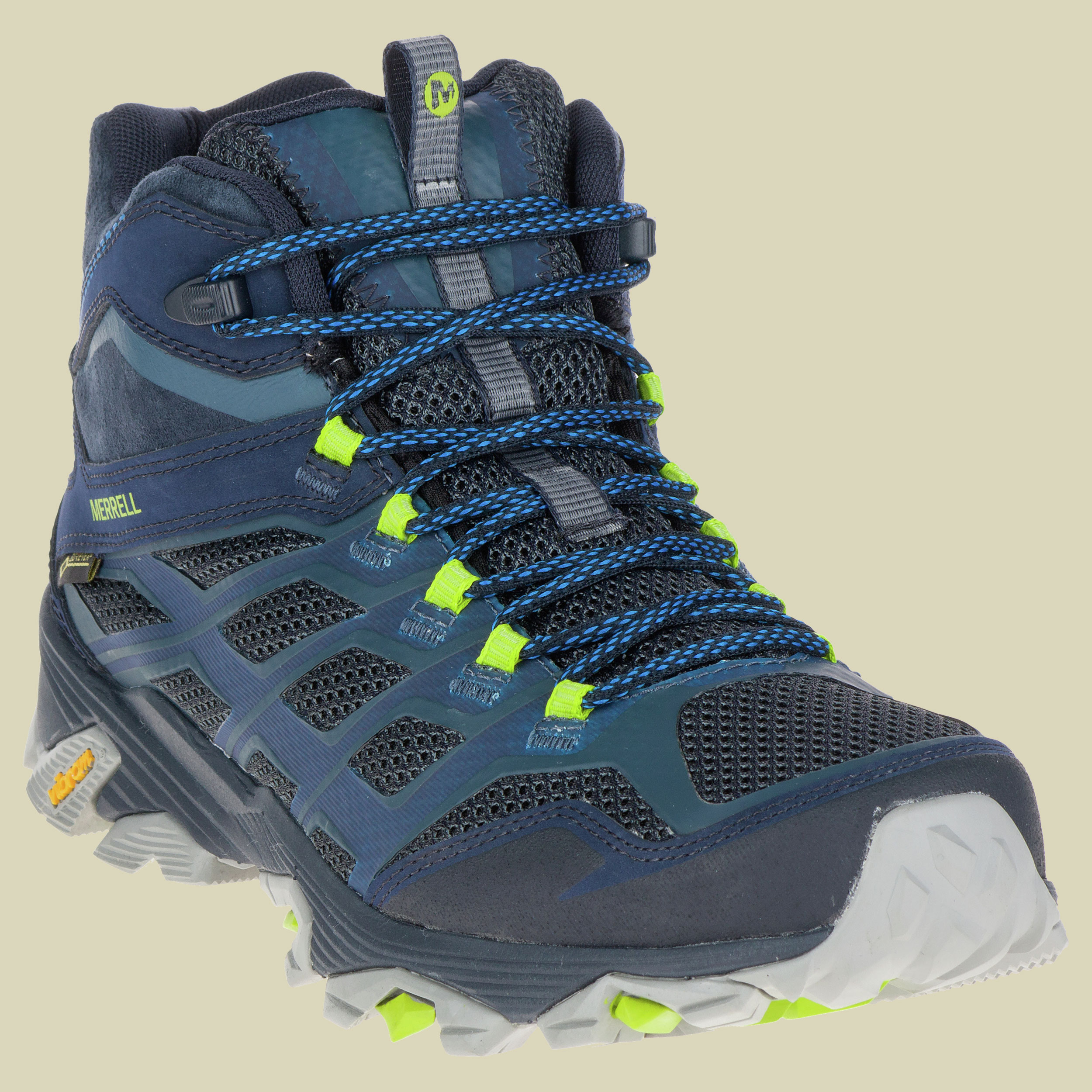 Moab FST Mid GTX Men Größe UK 7,5 Farbe navy