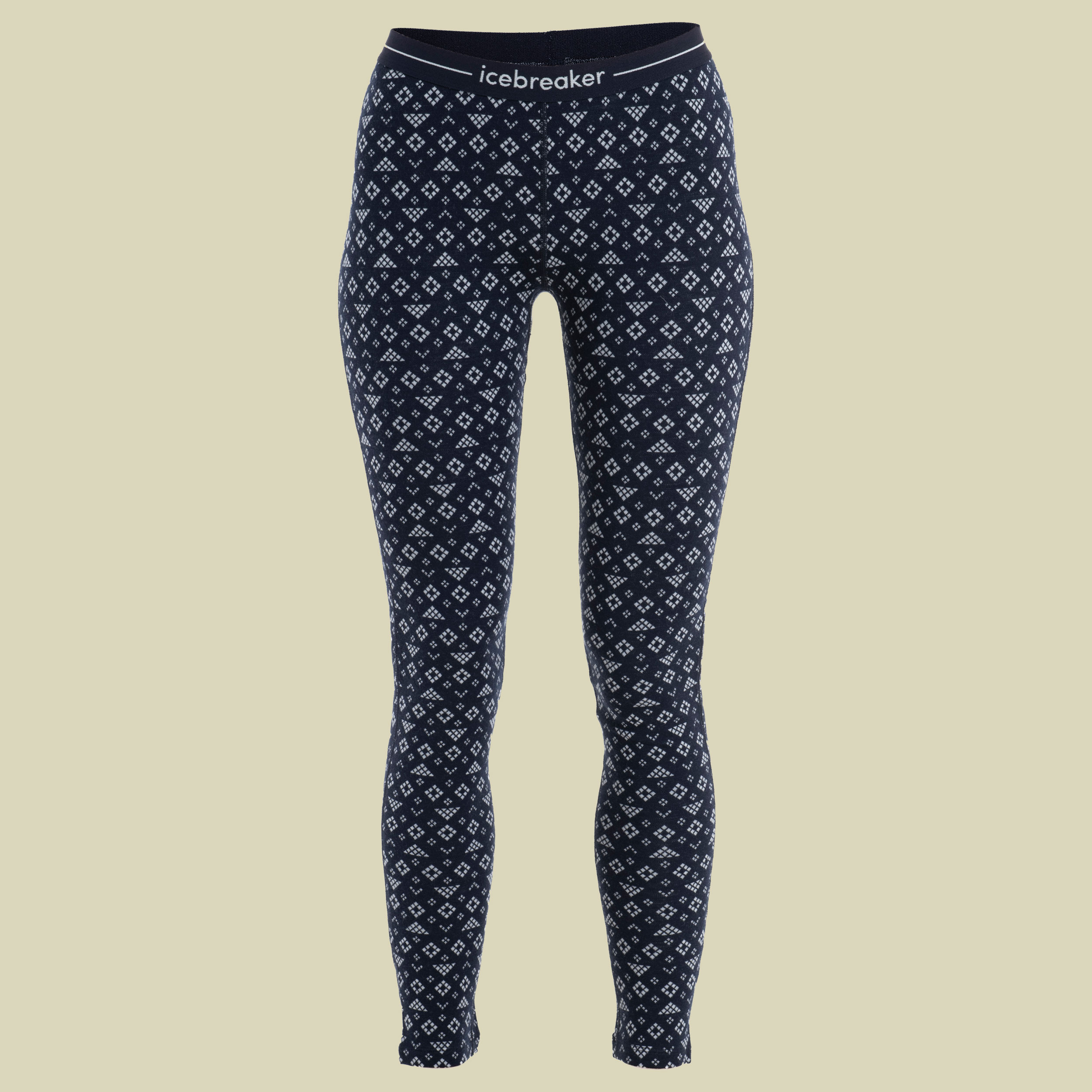 Merino 260 Vertex Leggings First Snow Women Größe S Farbe midnight navy/snow/j