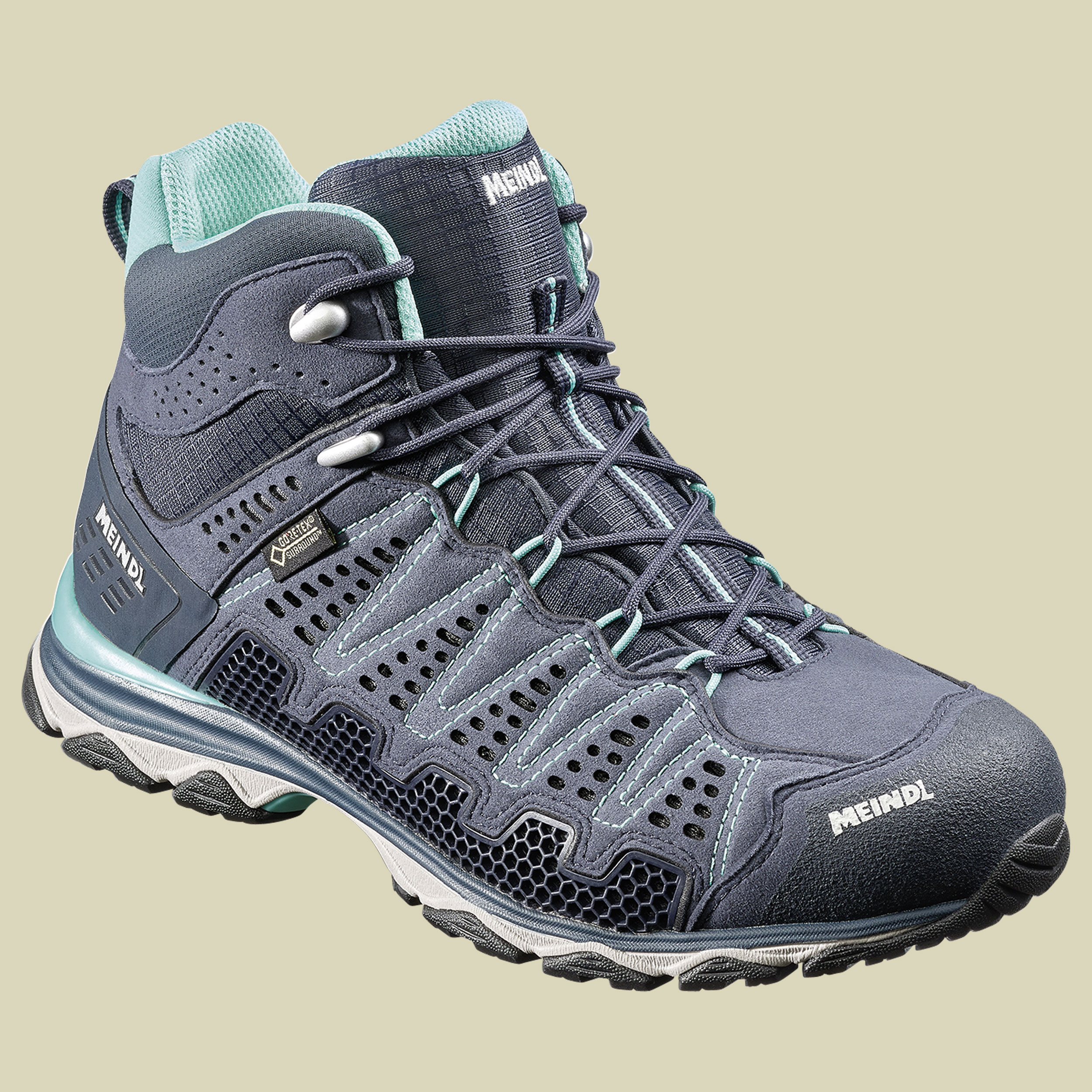 X-SO 70 Lady Mid GTX Größe UK 4,5 Farbe marine-türkis