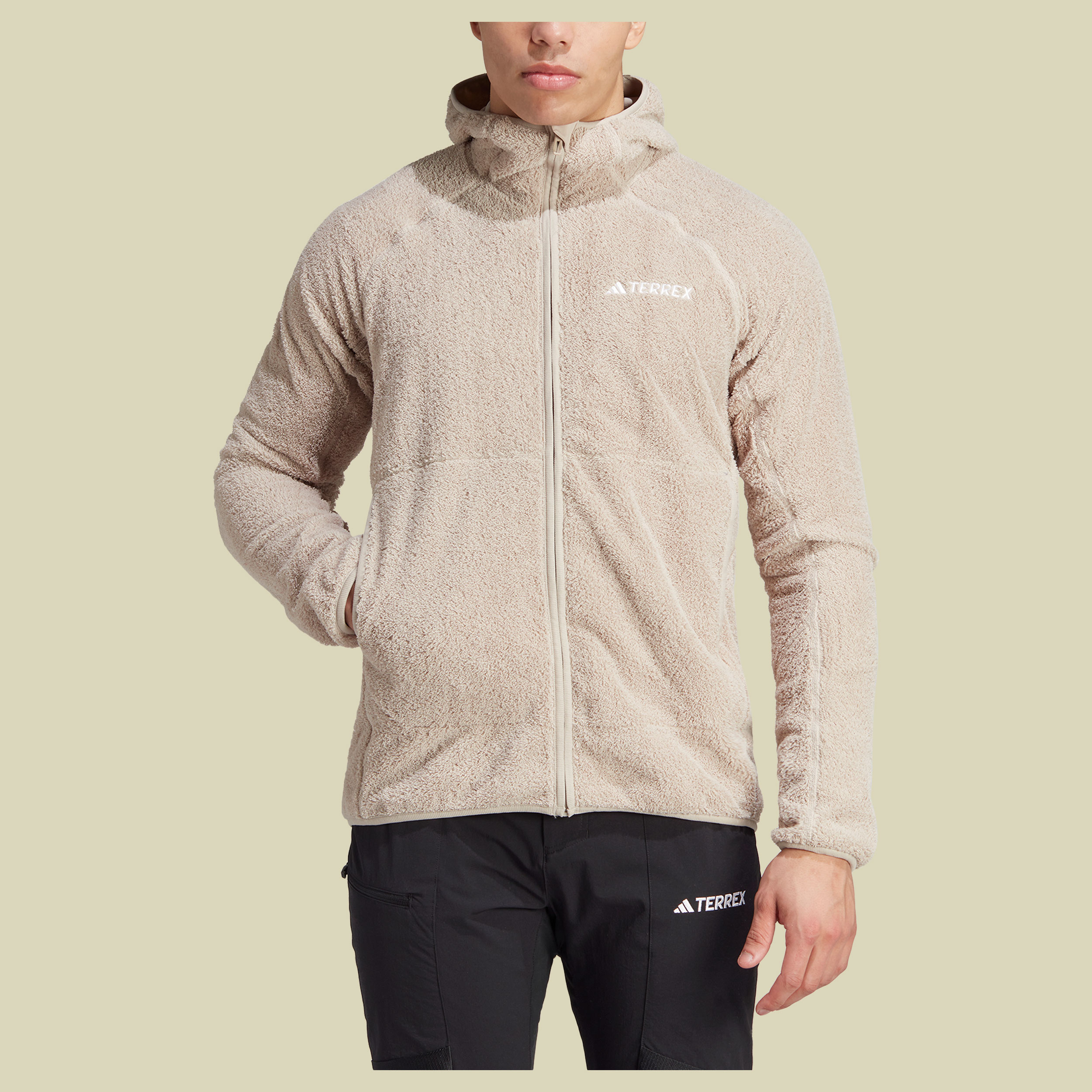 Terrex Techrock Reversible HP Fleece Jacket Men Größe S Farbe wonder beige