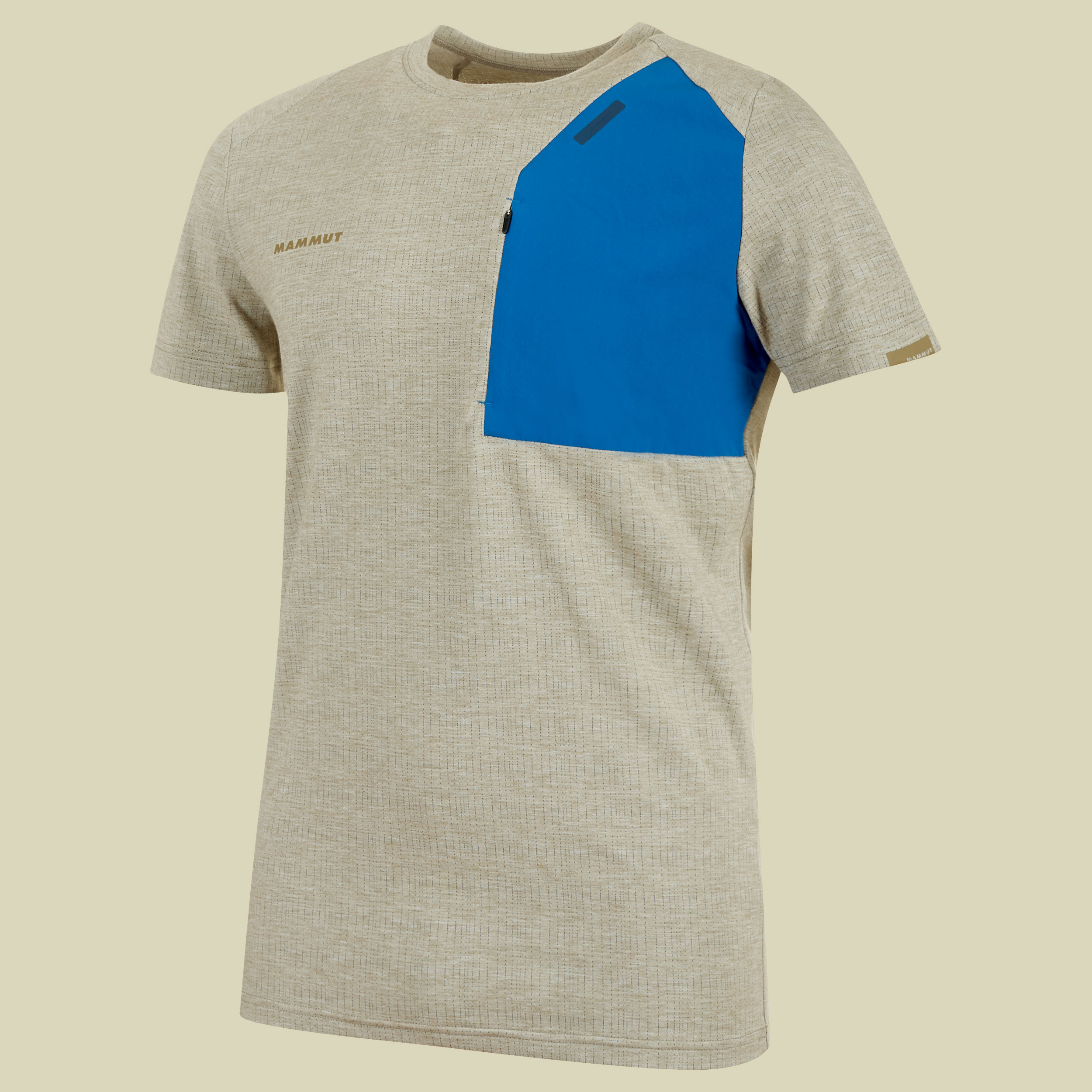Crashiano Pocket T-Shirt Men Größe S Farbe olive melange-surf