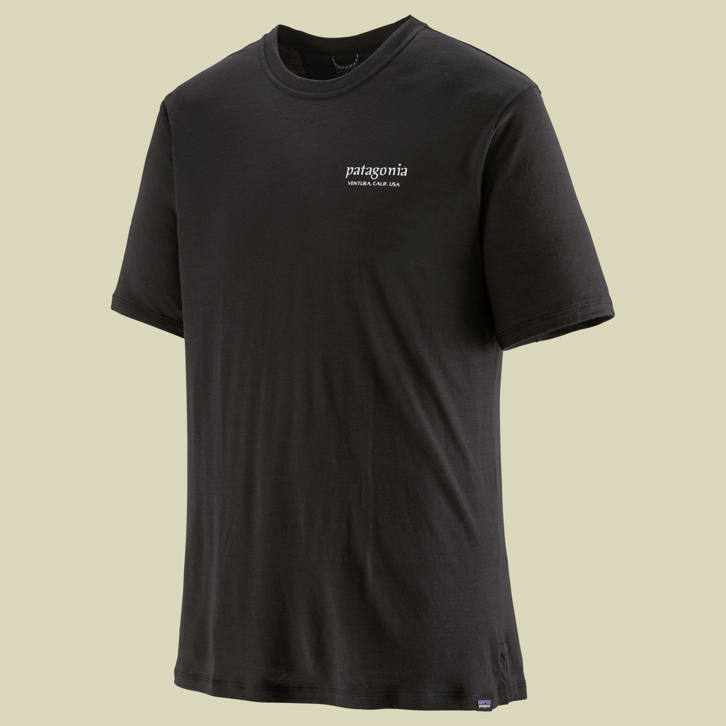 Cap Cool Merino Blend Graphic Shirt Men XL schwarz - heritage header:black