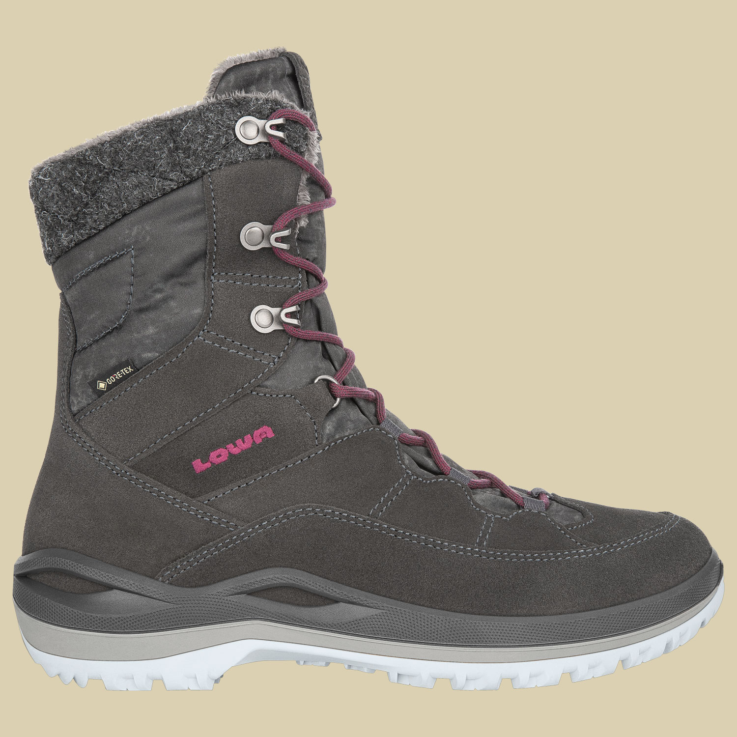 LOWA 421417 CALCETA EVO GTX Ws grigio/ocra, Grigio ocra, 36 EU