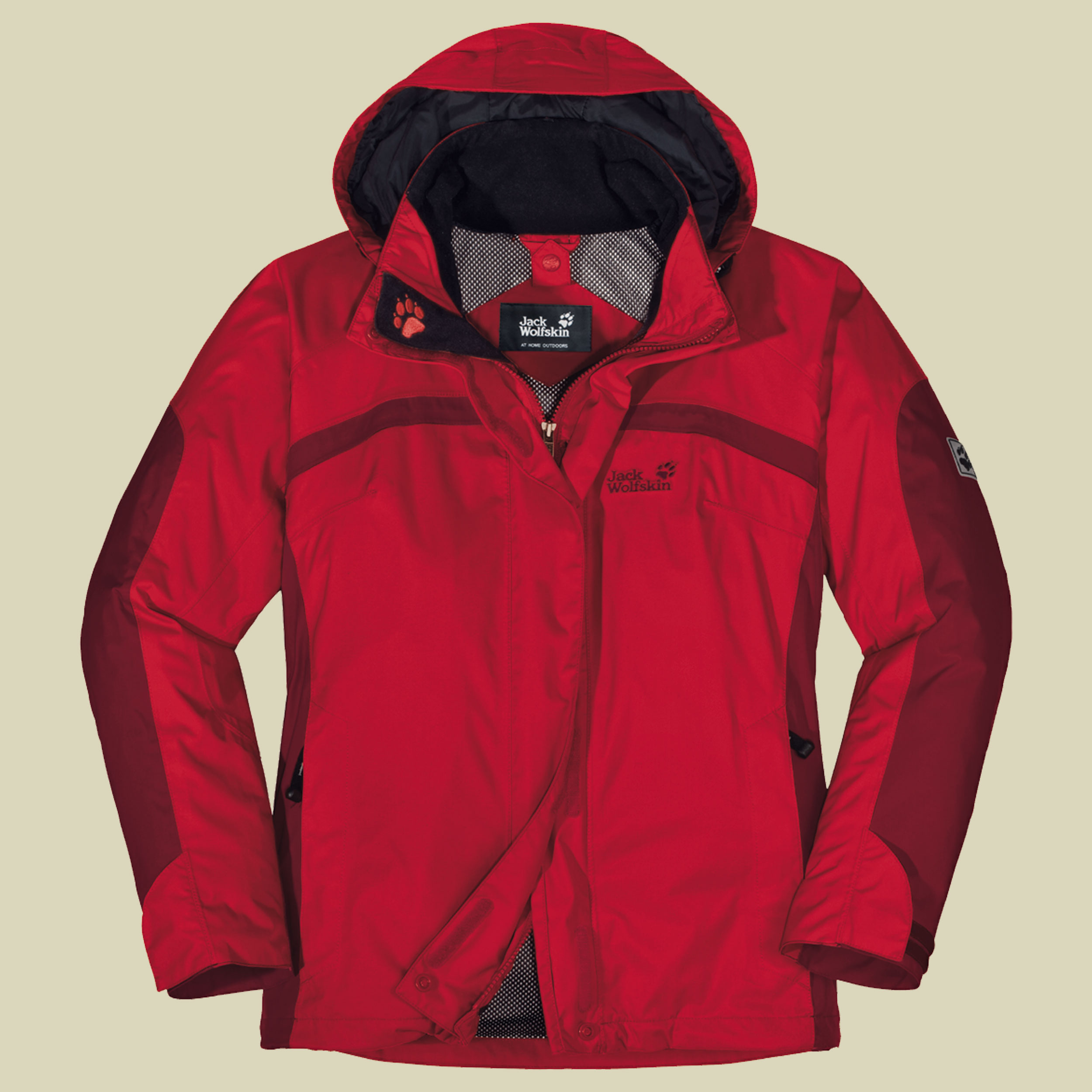 Topaz Jacket Women Größe XL Farbe tango red