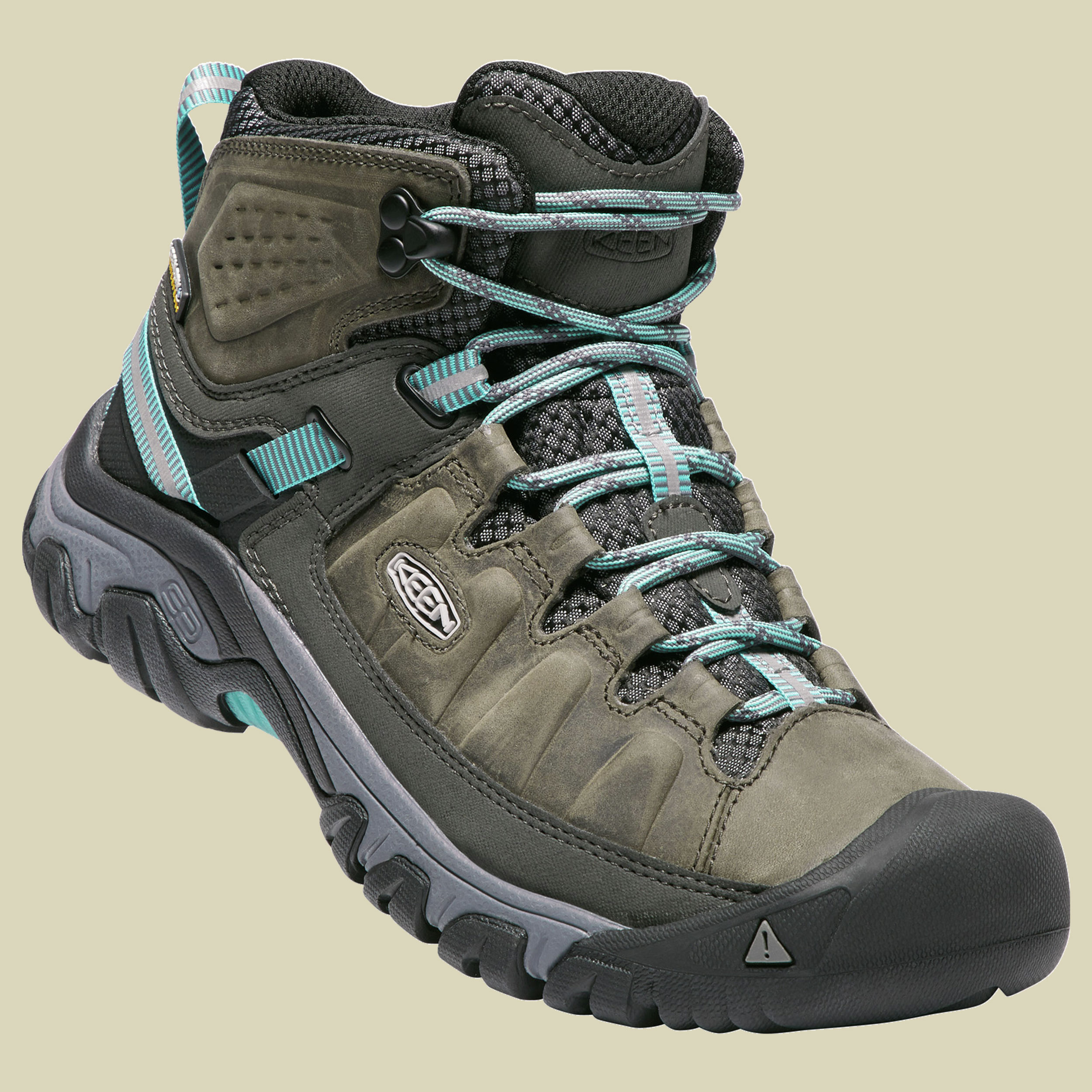 Targhee III Mid WP Women Größe UK 6,5 Farbe alcatraz/blue turquoise
