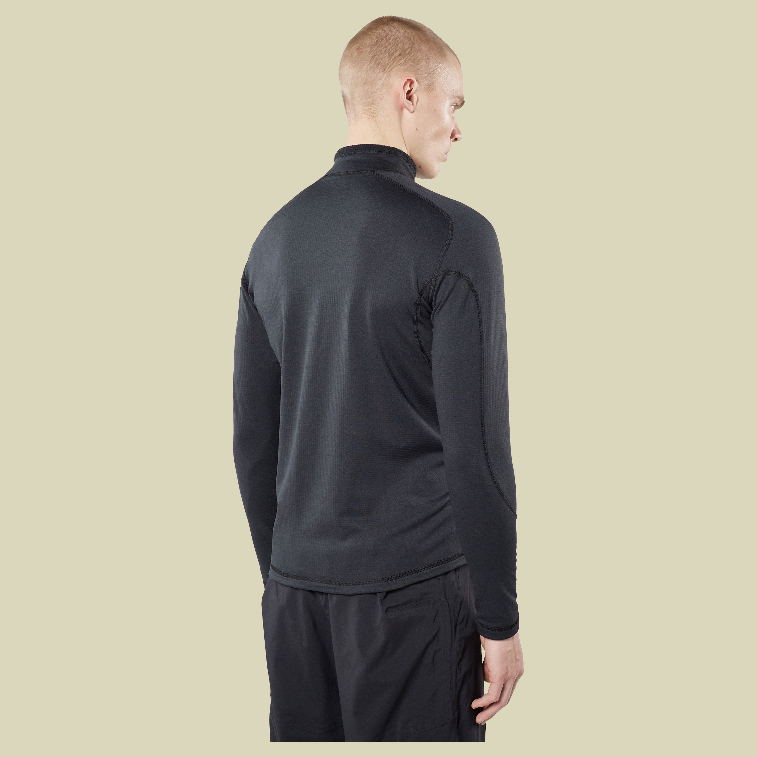 Grettir Zip Neck Men XL schwarz - black
