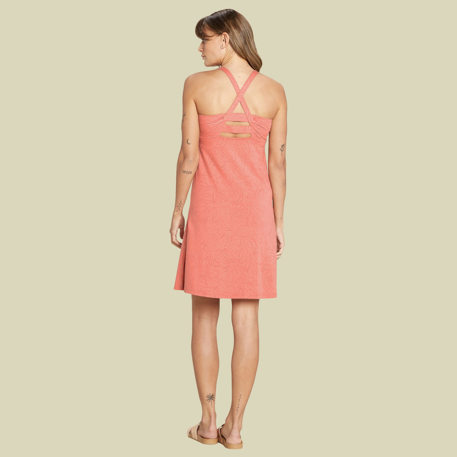 Neha Dress Women Größe S Farbe brick dust leaf