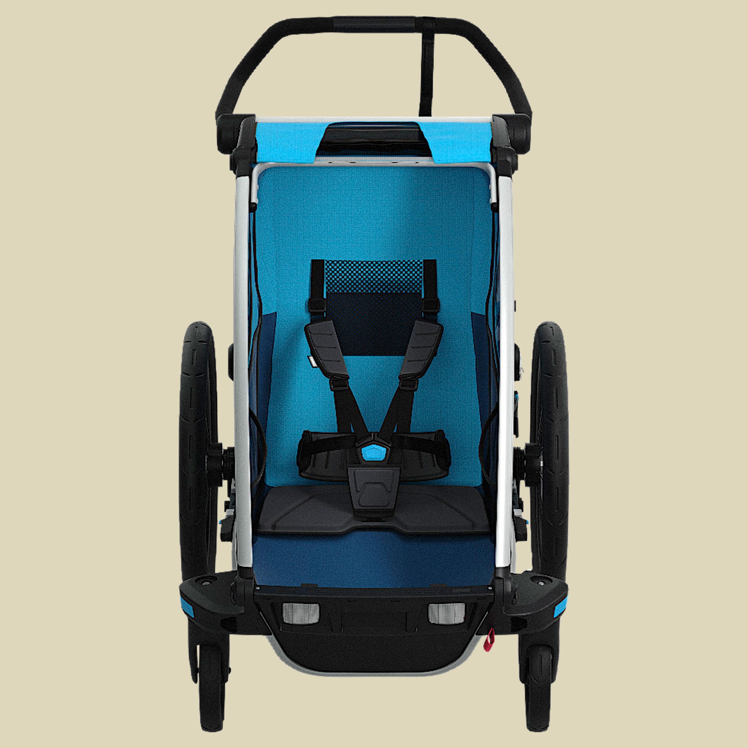 Chariot Cross 1 mit StVZO-Beleuchtung Farbe thule blue/poseidon