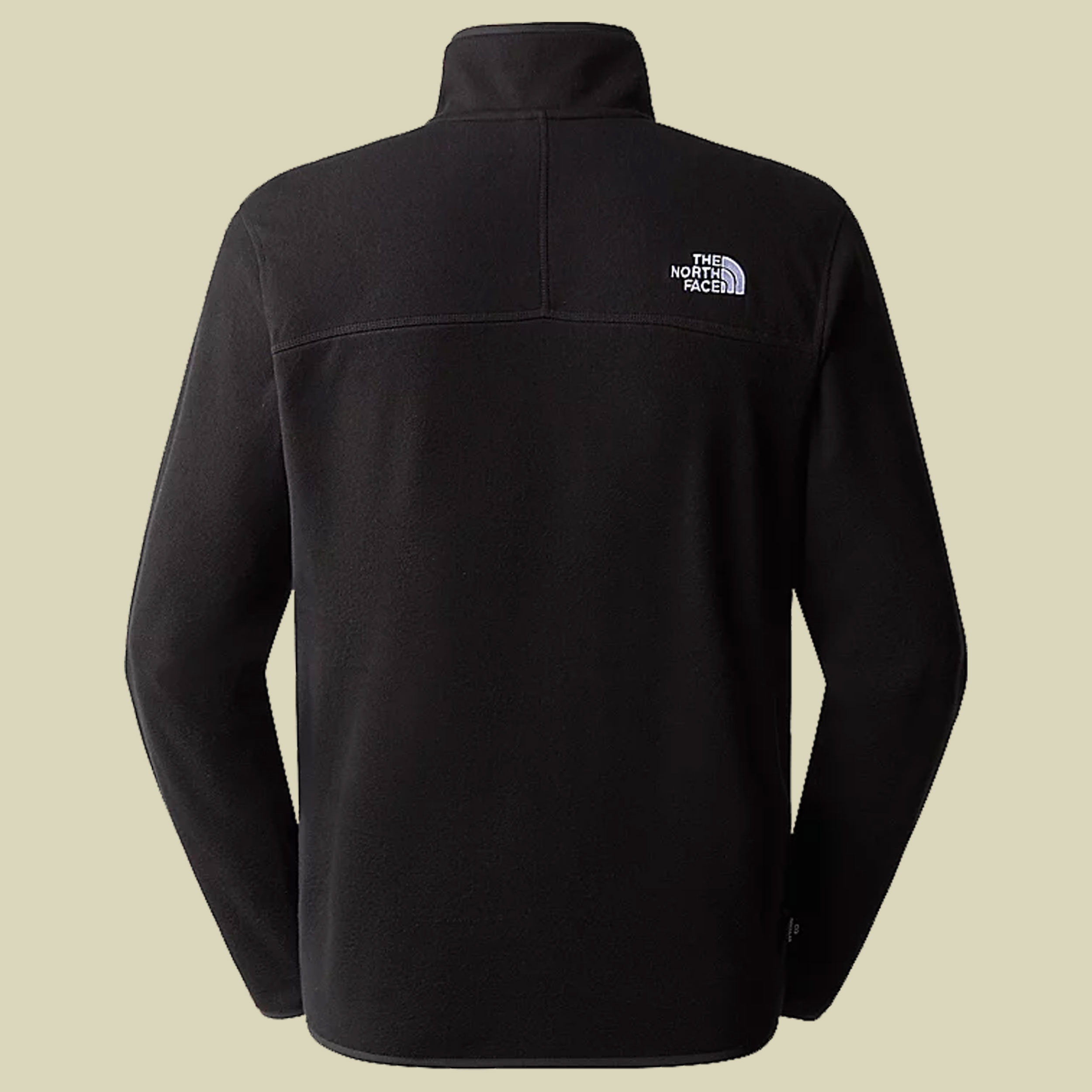 100 Glacier 1/4 Zip Men Größe S Farbe TNF black