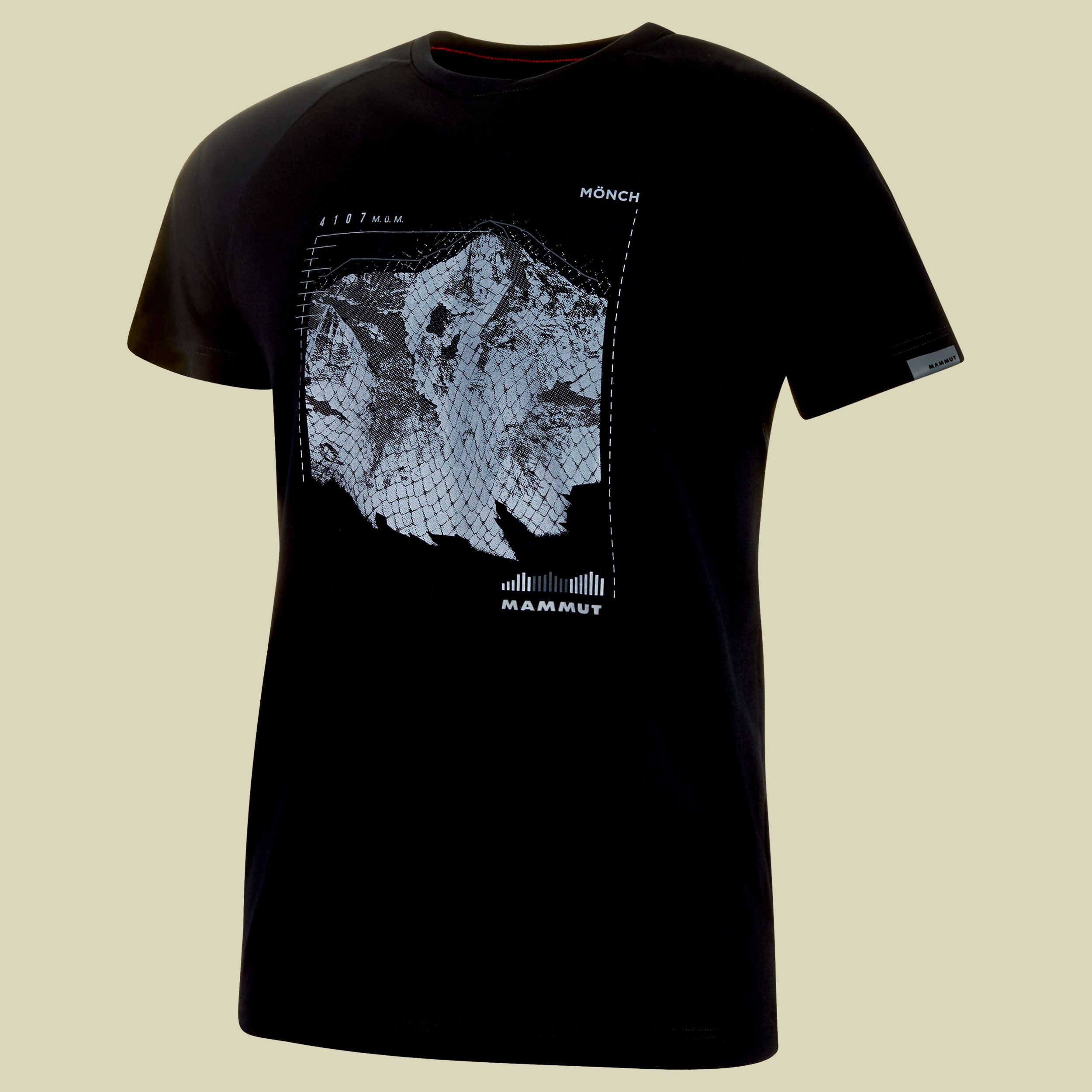 Mountain T-Shirt Men Größe 3XL Farbe black PRT3
