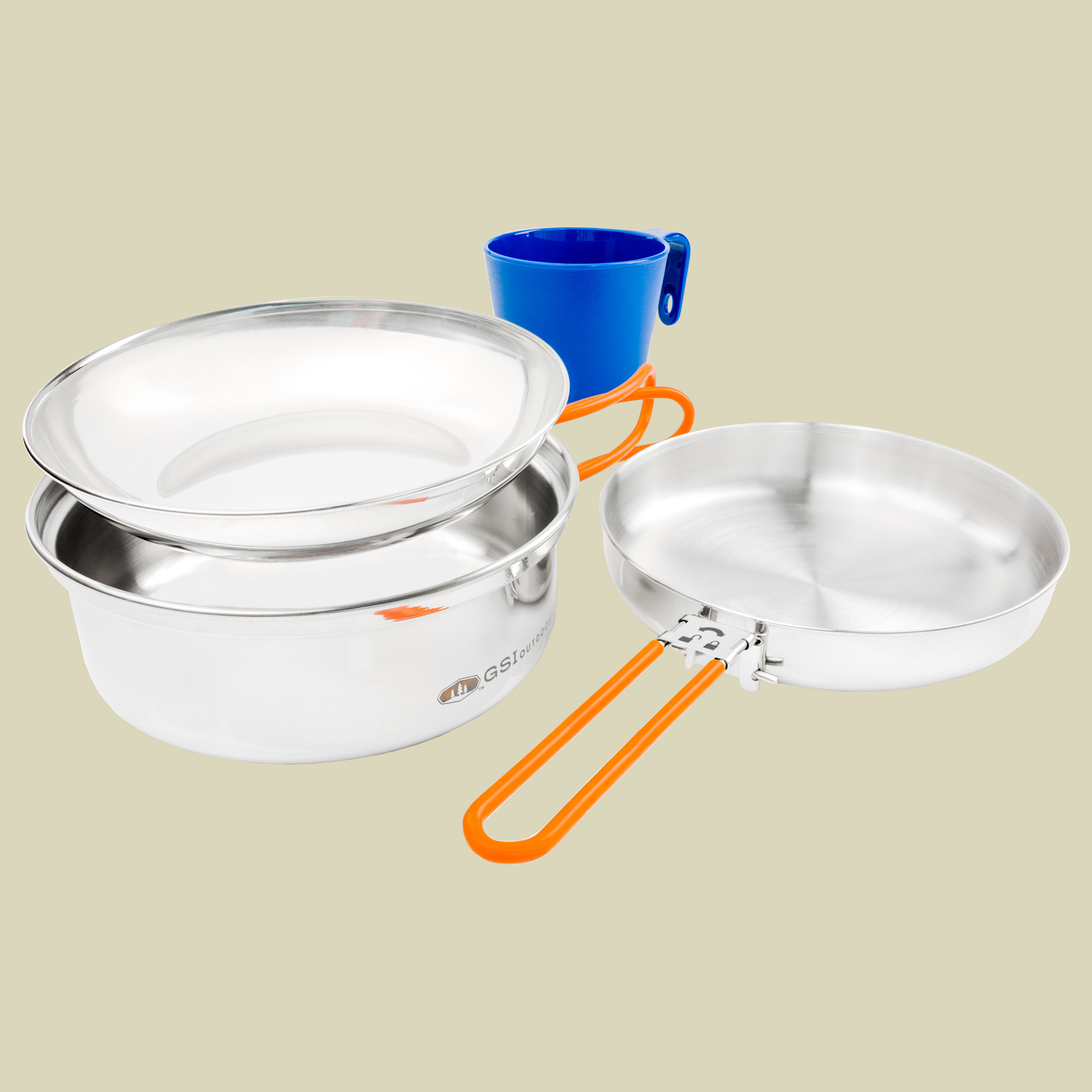 Glacier Stainless 1 Person Mess Kit
