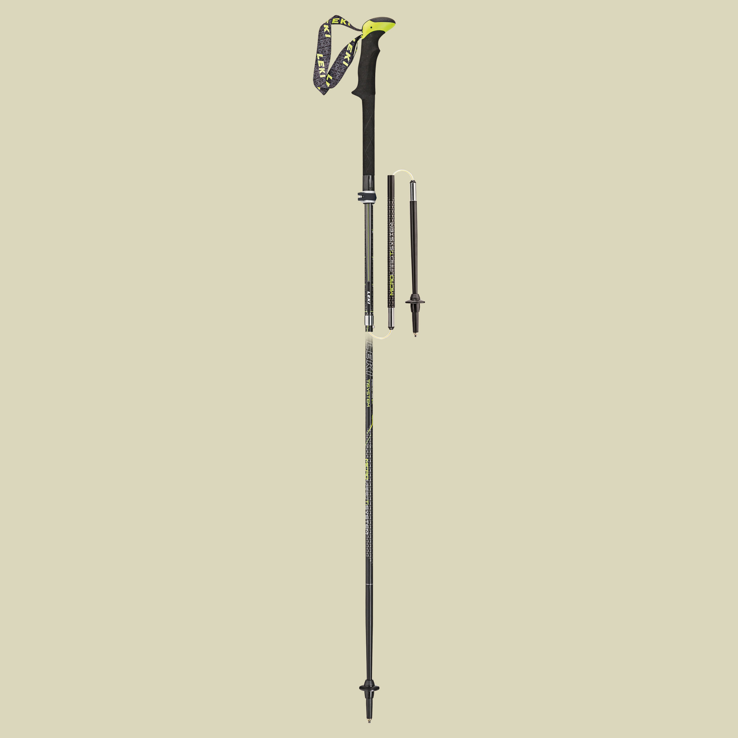 Micro Vario TI System Länge: 110-130 cm Farbe: schwarz-gelb