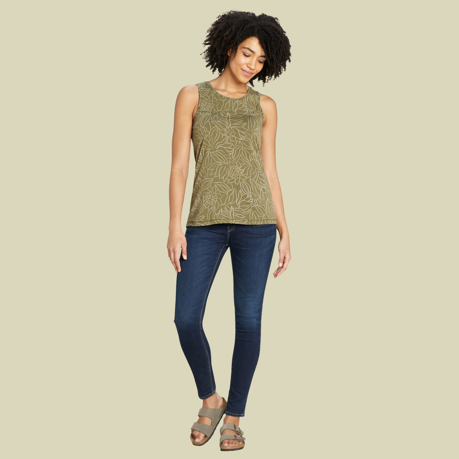 Kira Tank Women Größe L  Farbe evergreen leaf