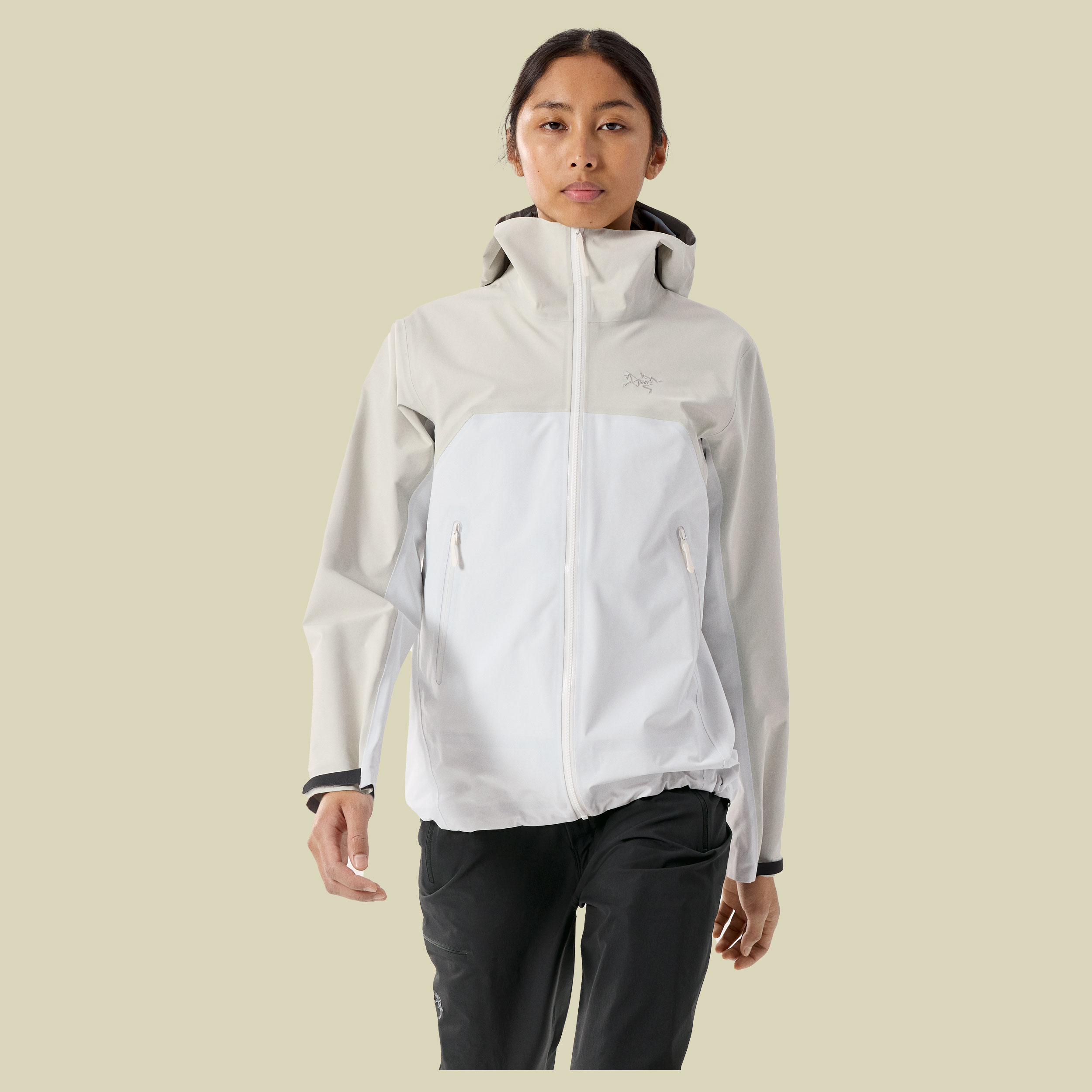 Beta Jacket Women S grau II - sea salt/arctic silk