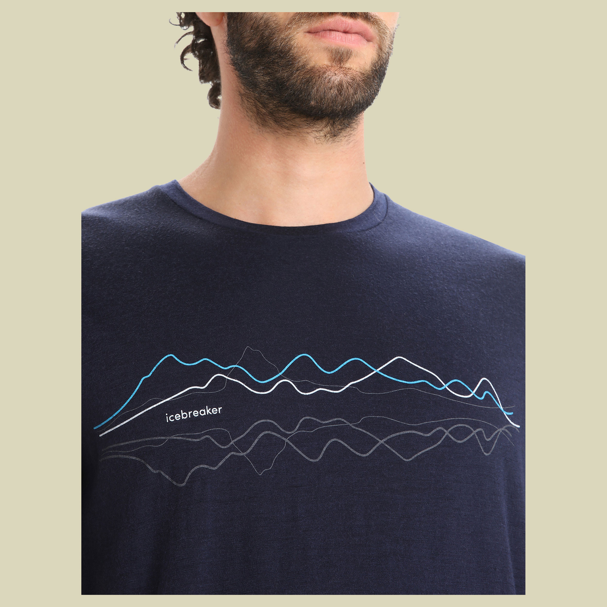 Tech Lite II SS Tee IB Men Größe L  Farbe midnight navy heather
