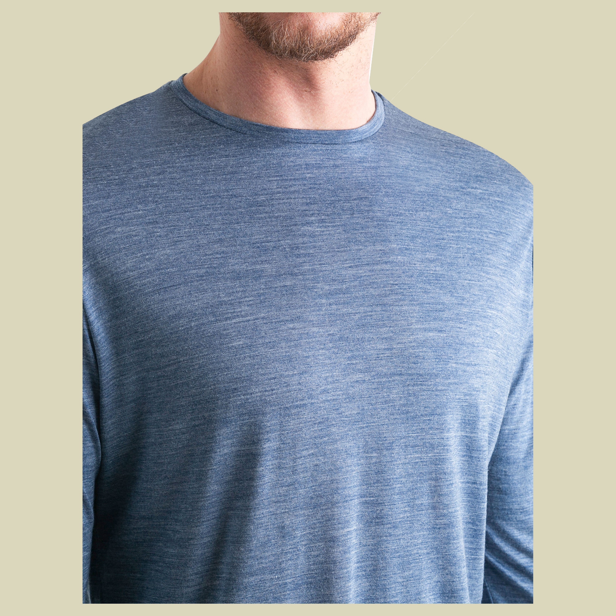 Merino 125 Cool-Lite Sphere III LS Tee Men L blau - dawn HTHR