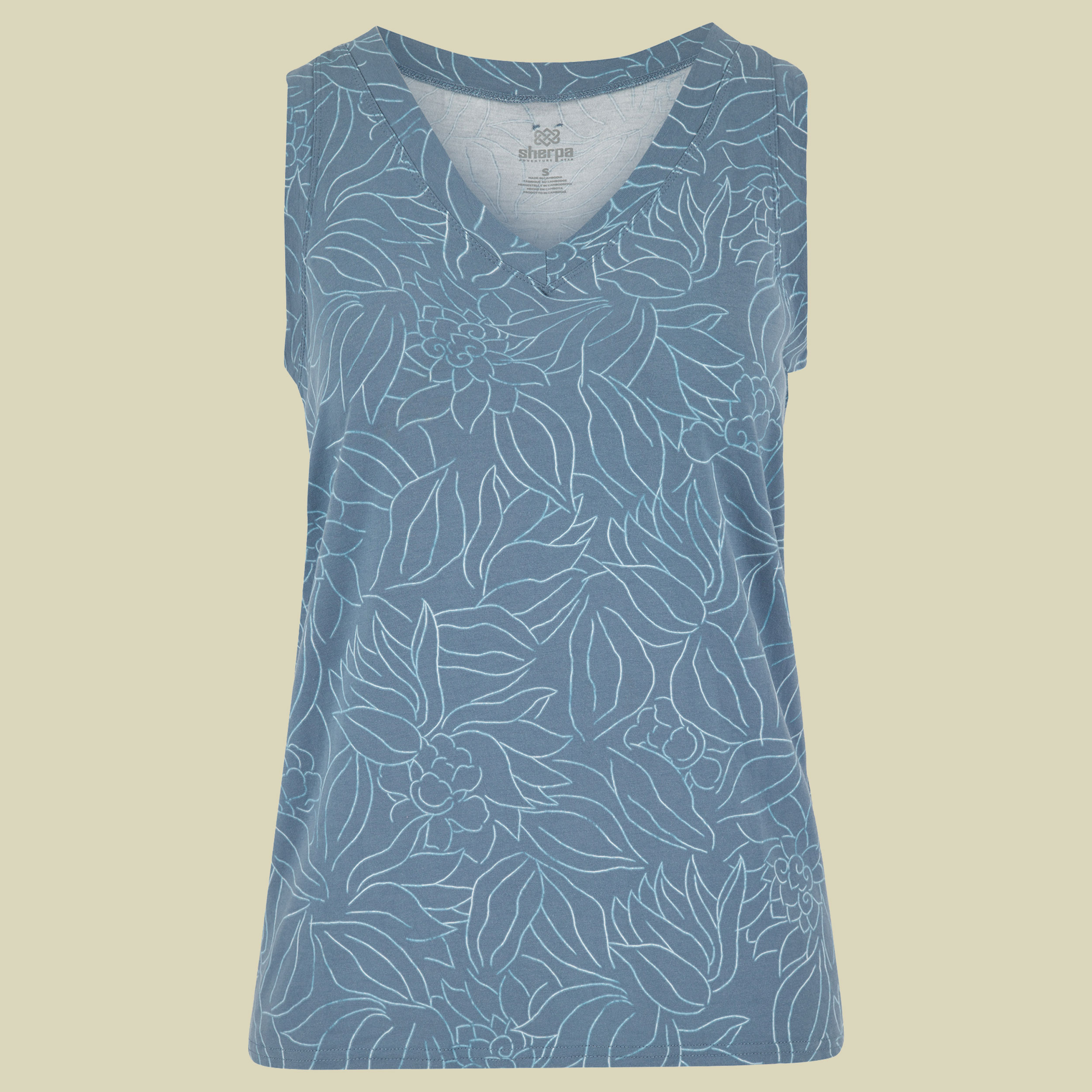 Neha V-Neck Tank Women Größe L  Farbe haze leaf