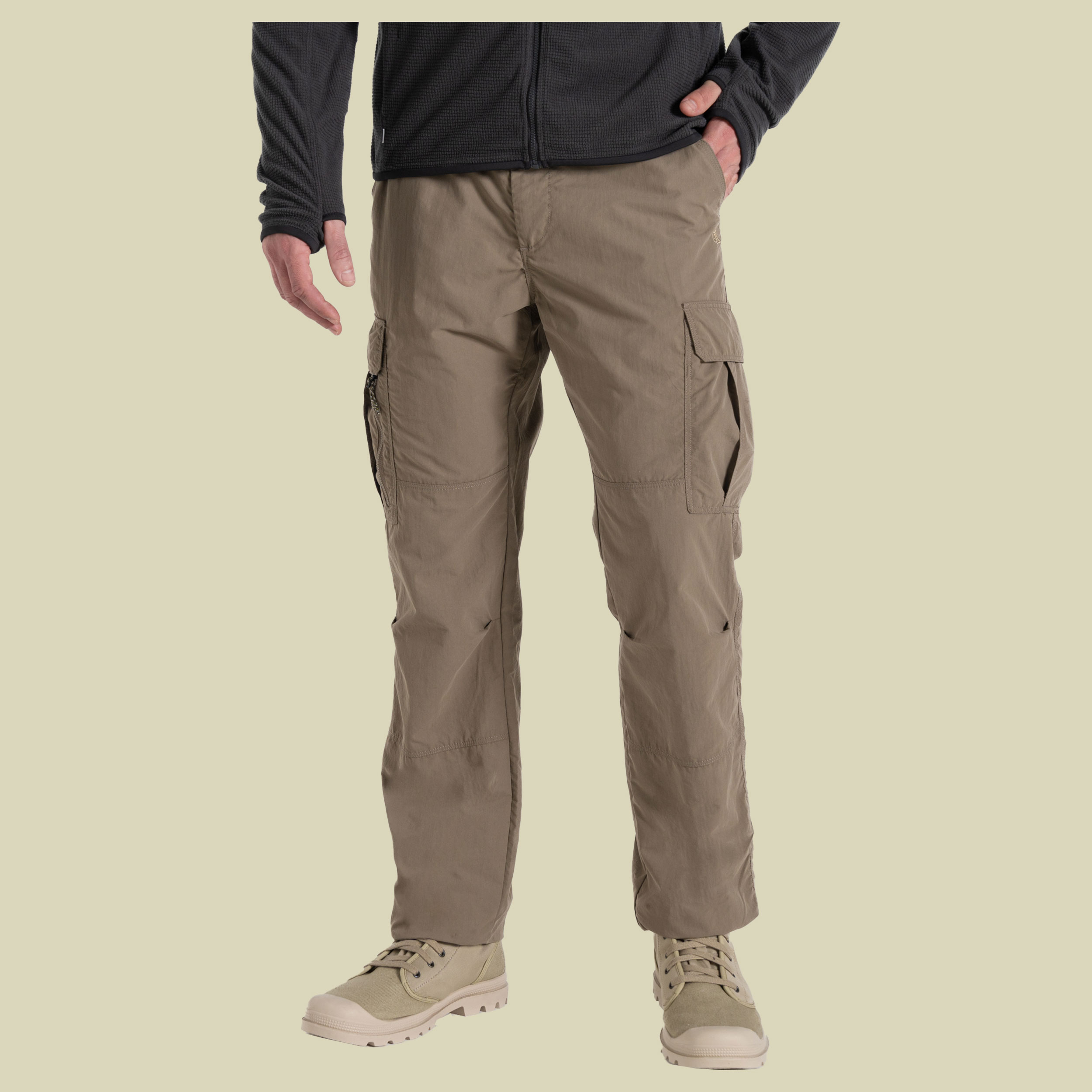 NosiLife Cargo Trouser III 52-short (36) beige - pebble