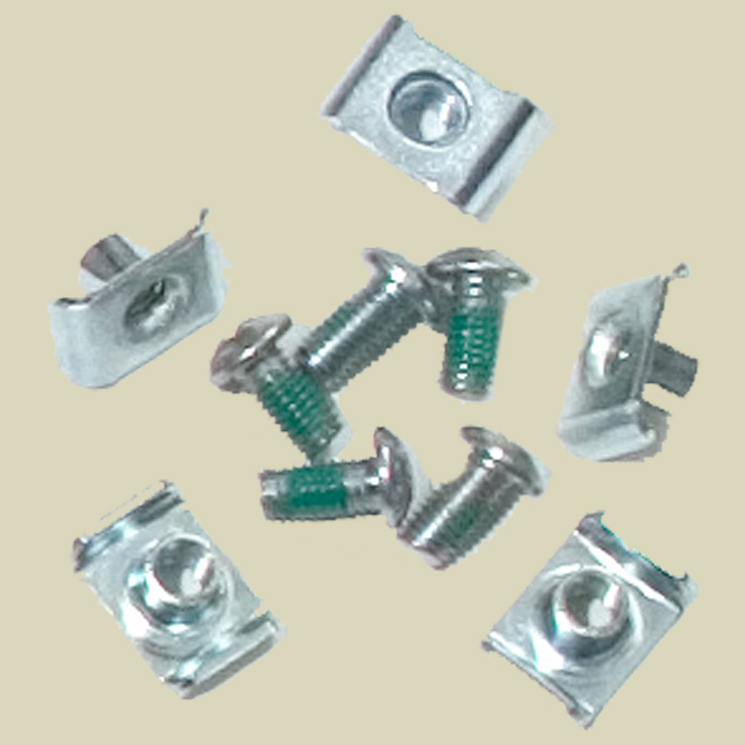 Quick-Lock1 Schraubensatz für 4 und 5 Loch/Schiene