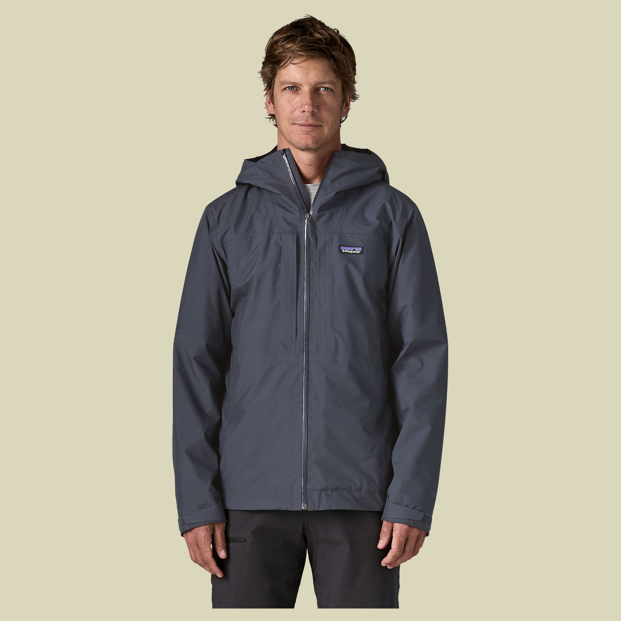 Insulated Boulder Fork Rain Jacket Men XL grau - smolder blue