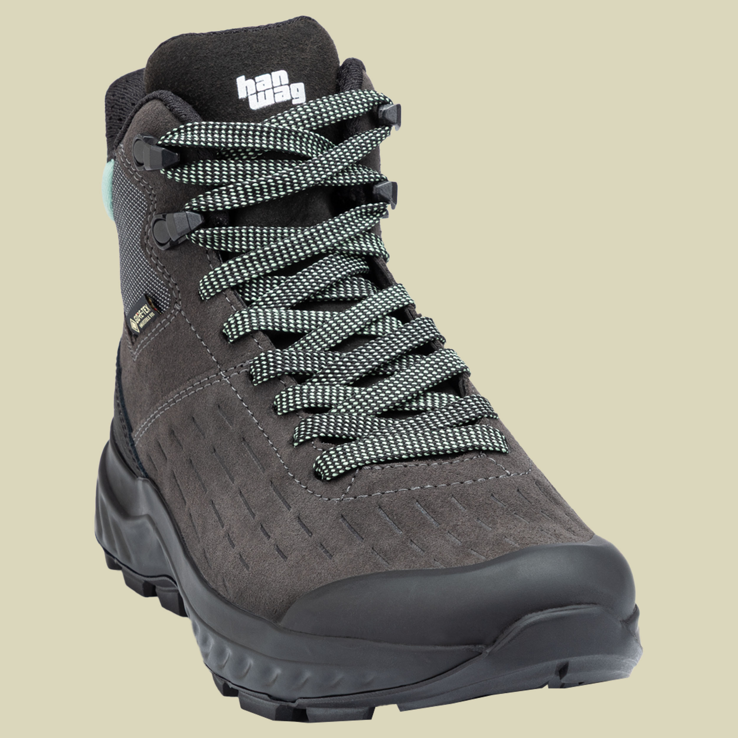 Kaduro Mid Lady GTX UK 8 grau - Farbe asphalt/black